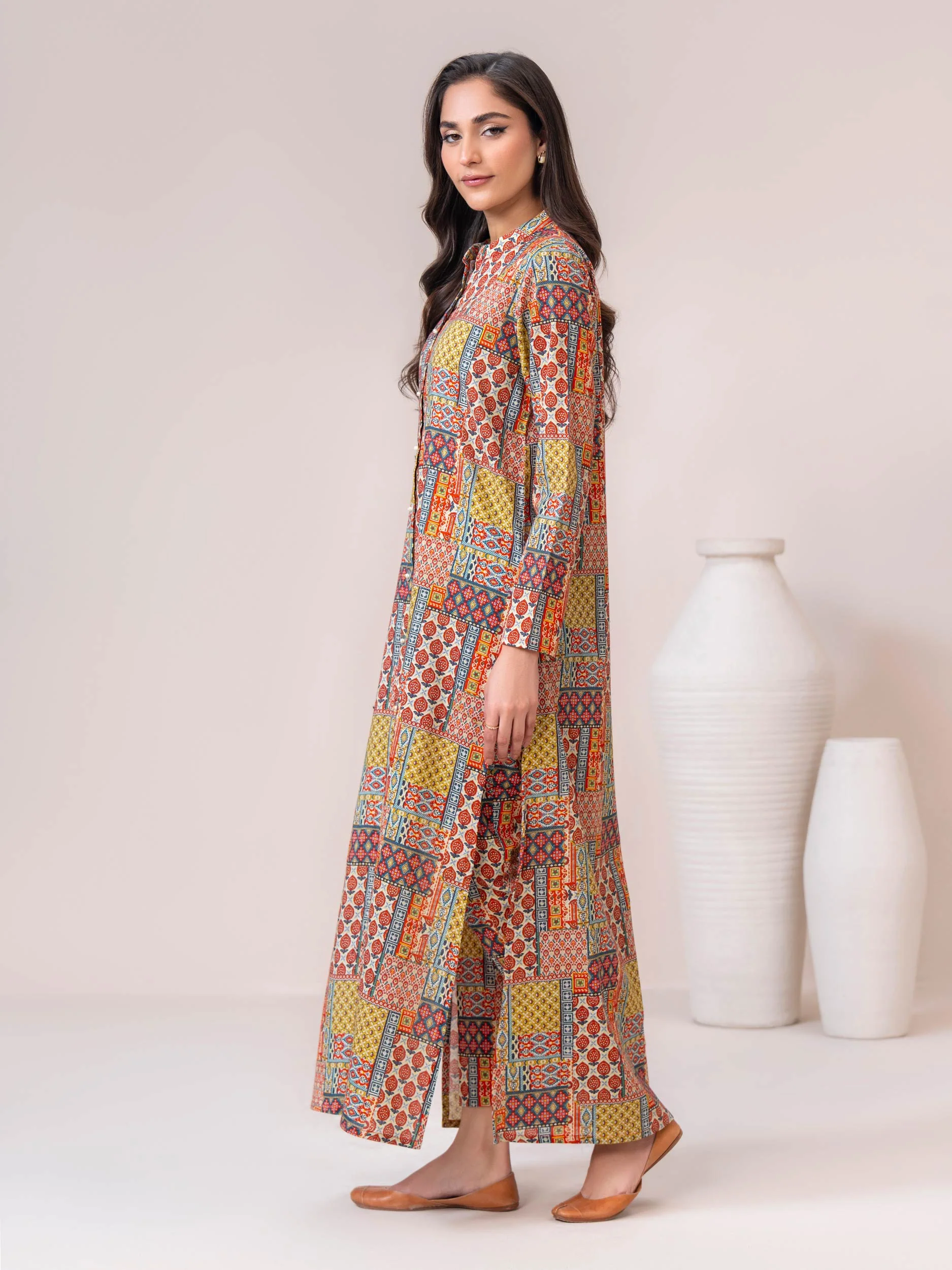 Khaddar Shirt(Unstitched) - Image 2