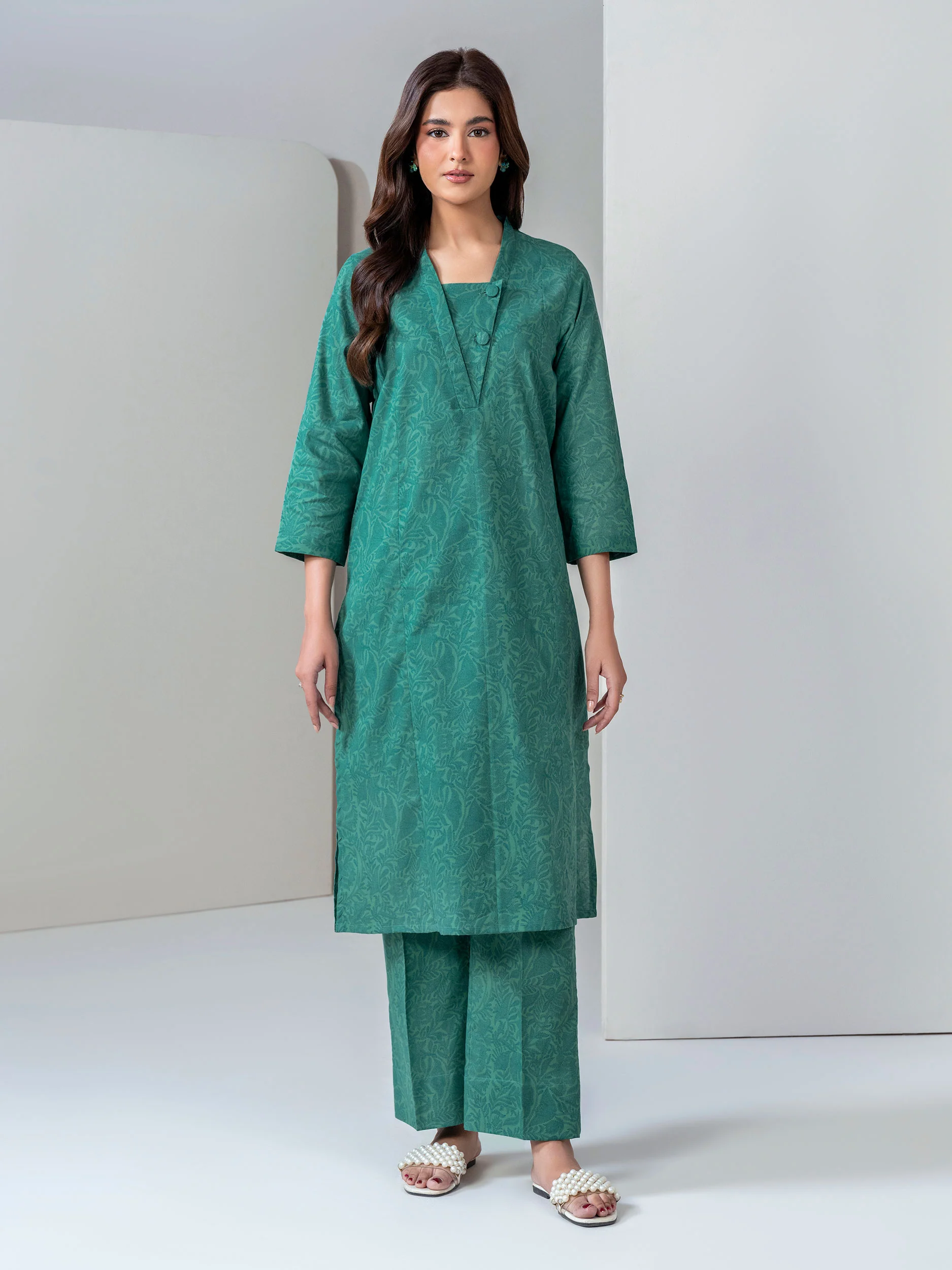 Khaddar Shirt (Unstitched) - Image 2