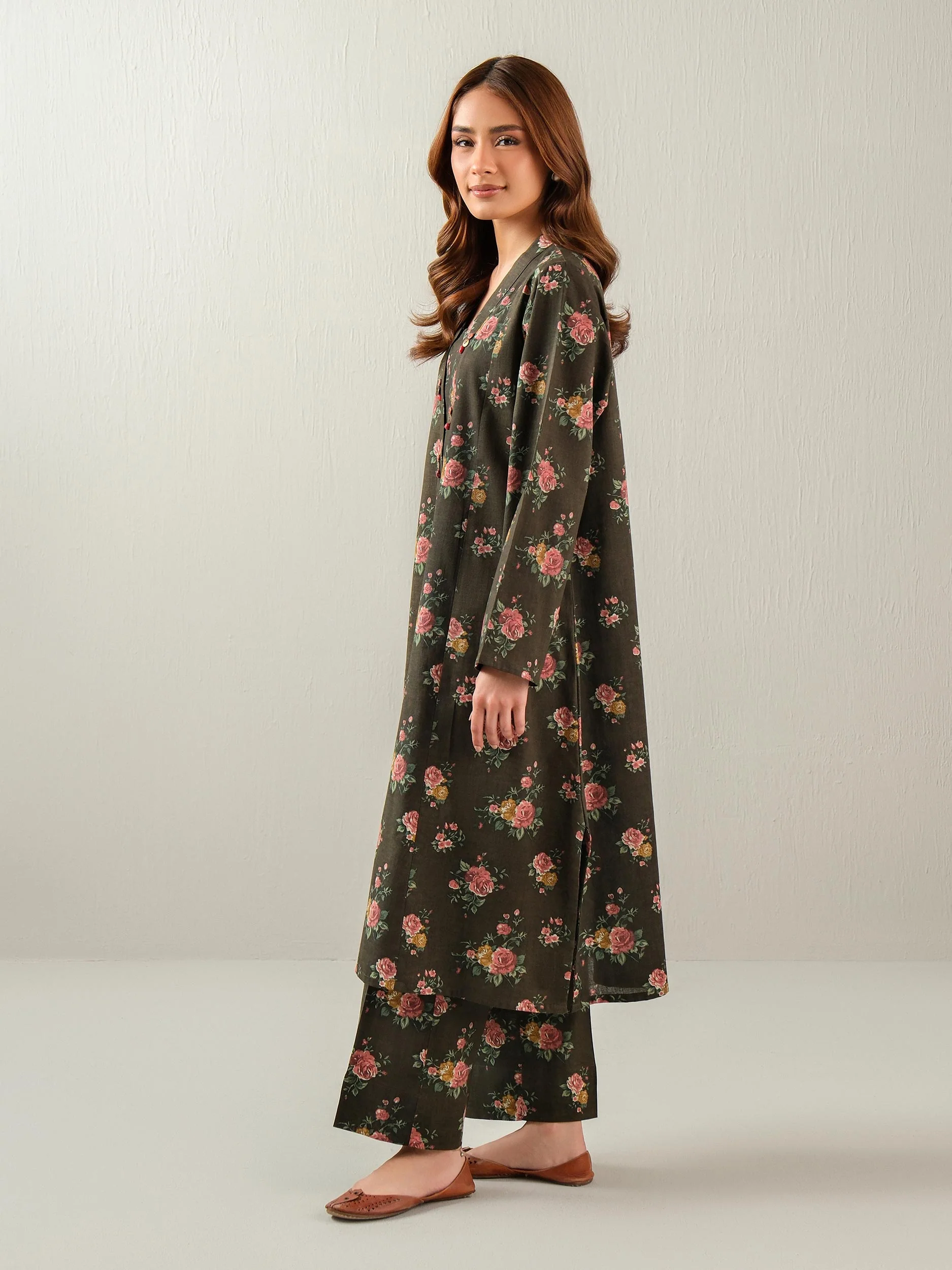 Khaddar Shirt-Printed (Unstitched) - Image 3