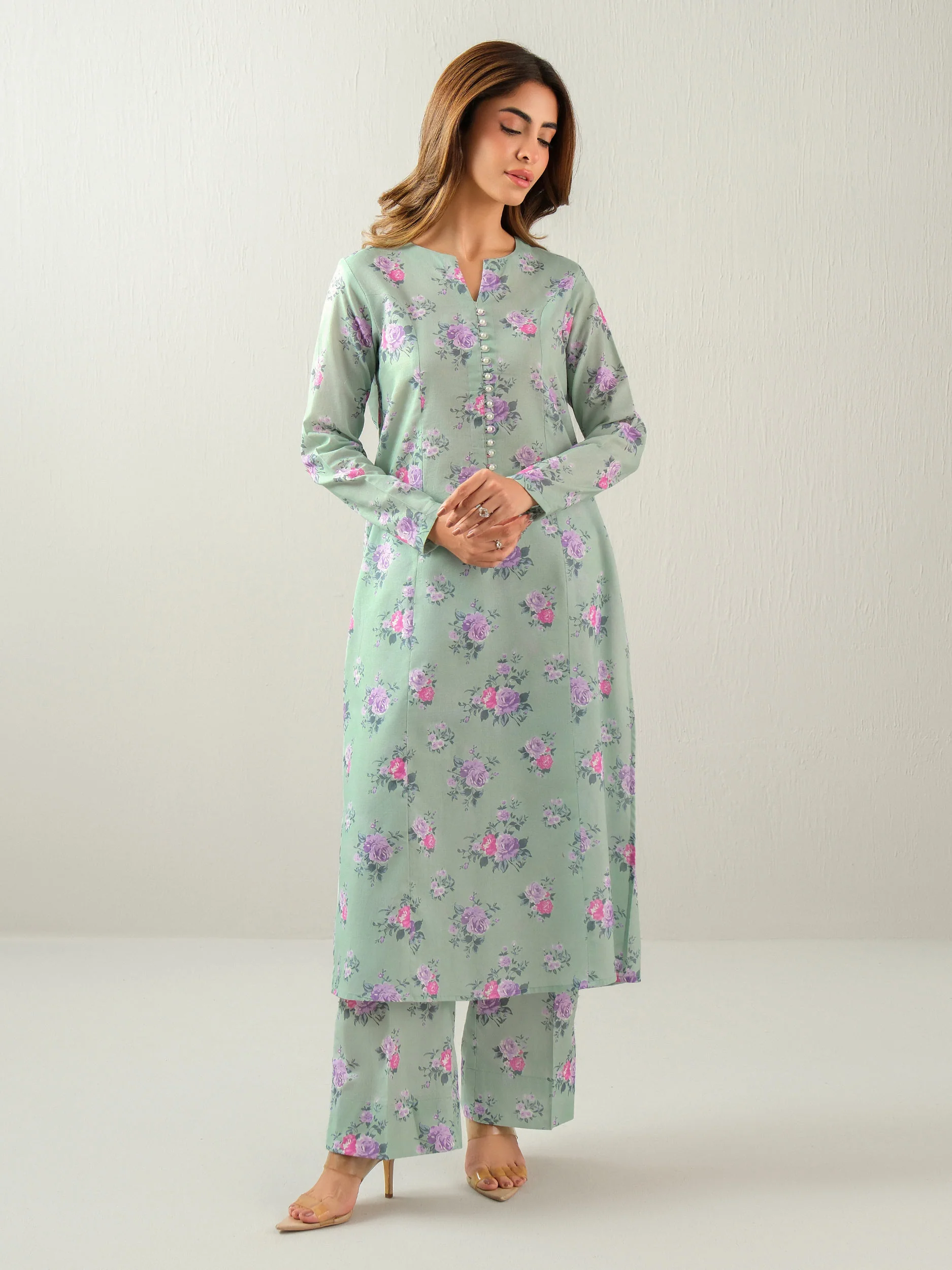Khaddar Shirt-Printed (Unstitched) - Image 3
