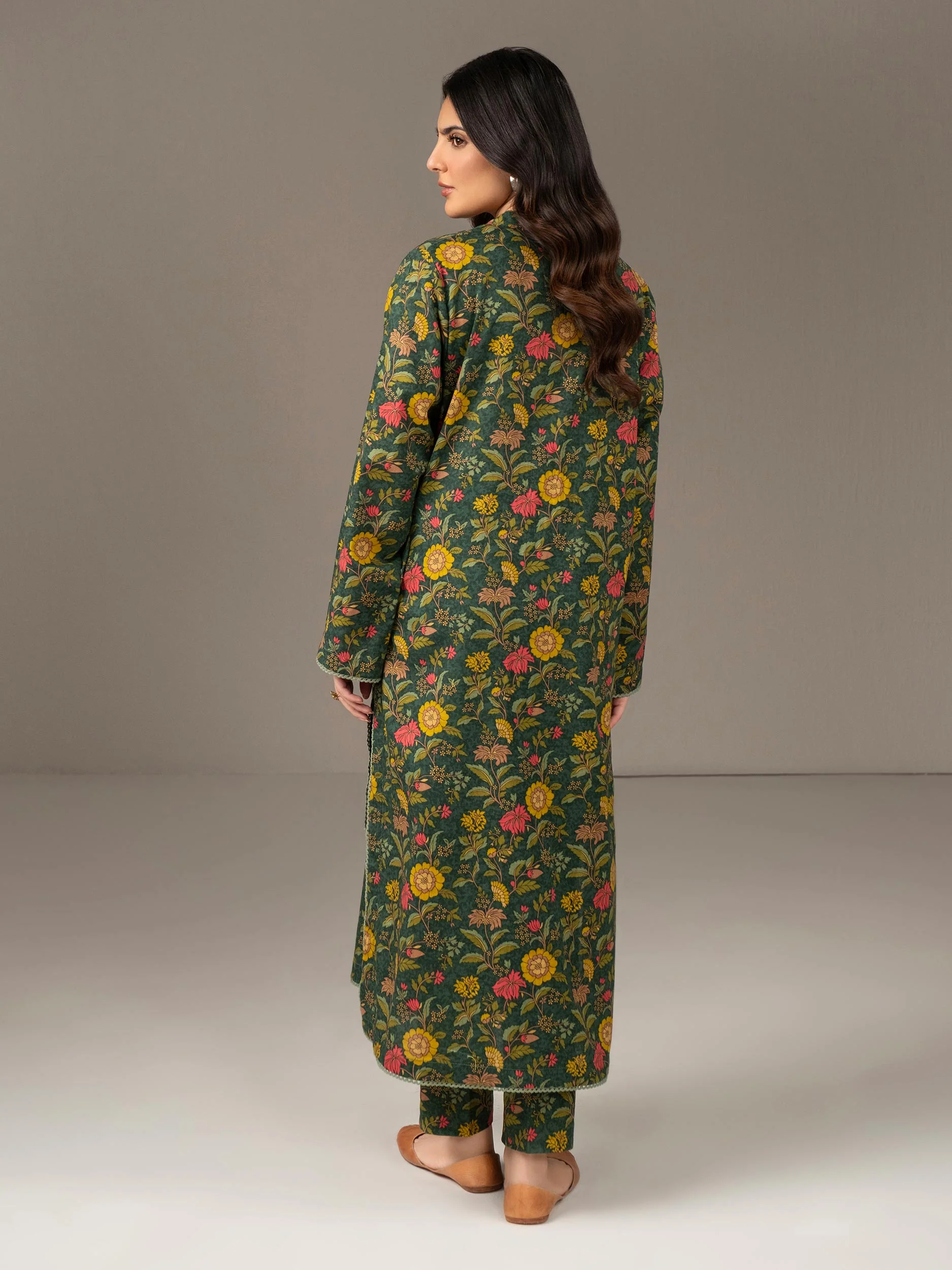 Khaddar Shirt-Printed (Unstitched) - Image 4
