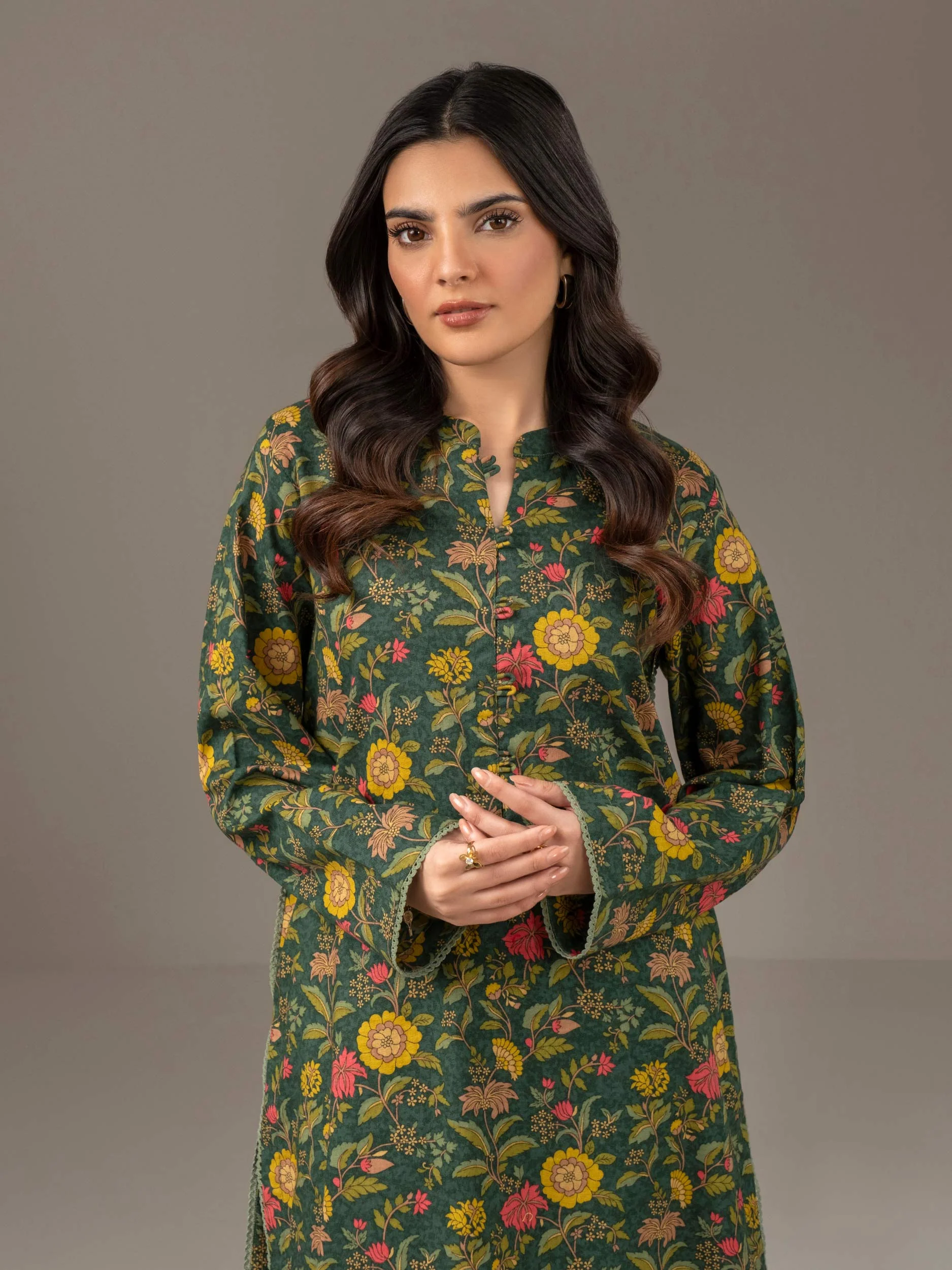 Khaddar Shirt-Printed (Unstitched) - Image 5
