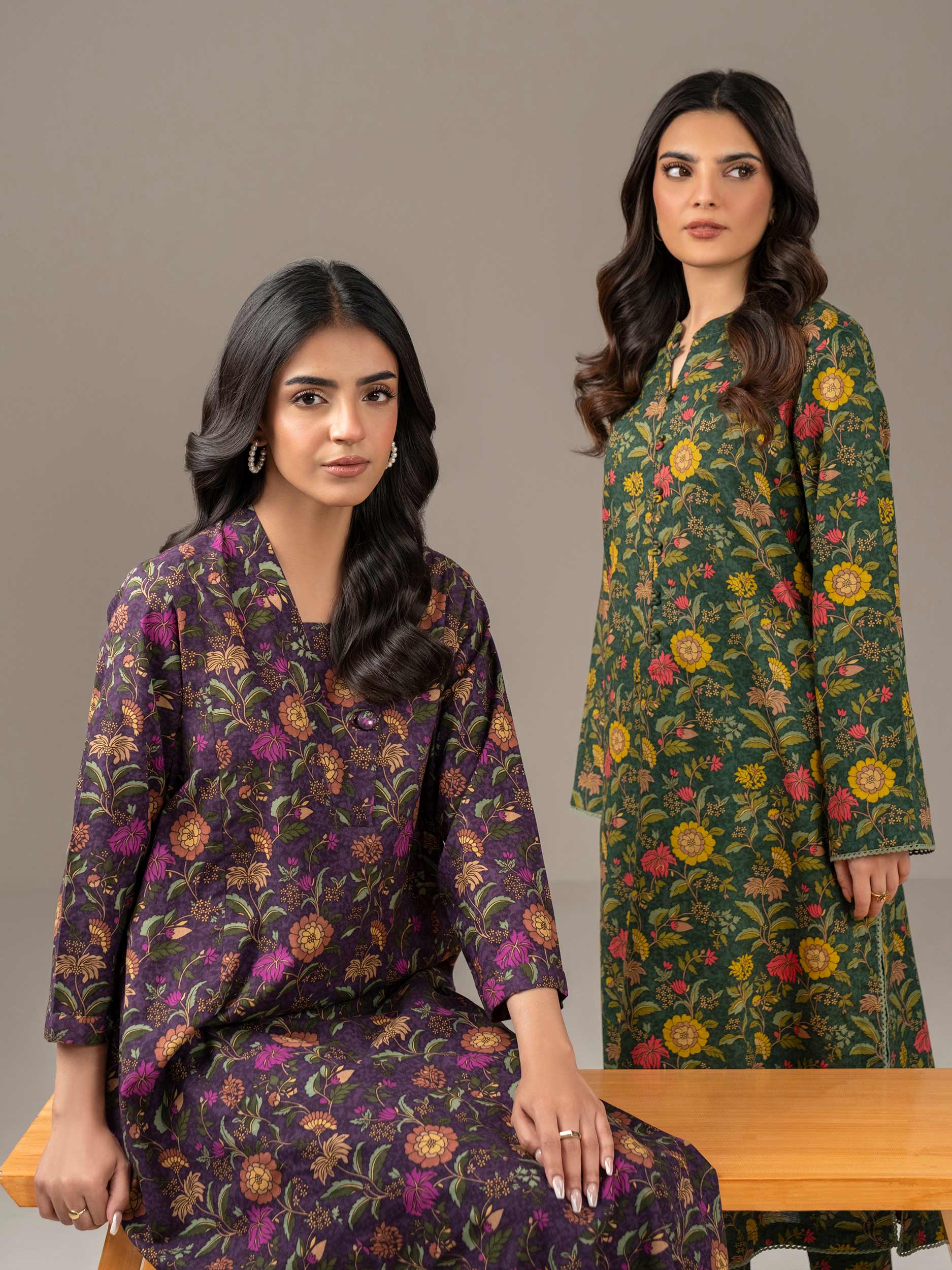Khaddar Shirt-Printed (Unstitched) - Image 8