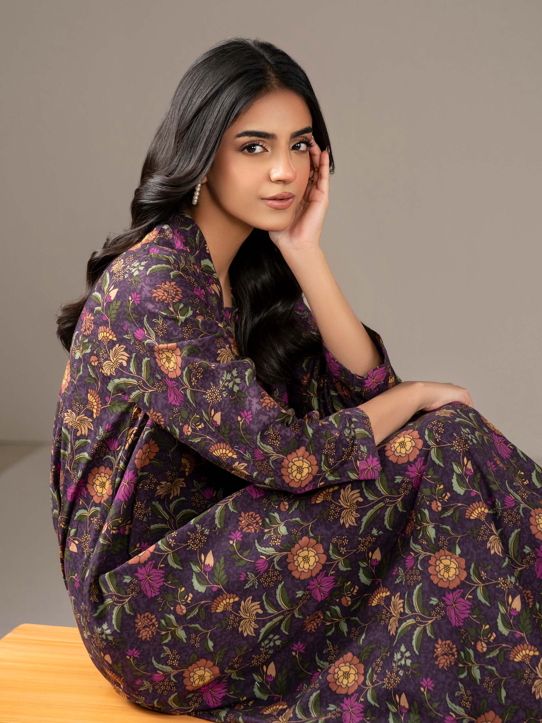 Khaddar Shirt-Printed (Unstitched) - Image 6