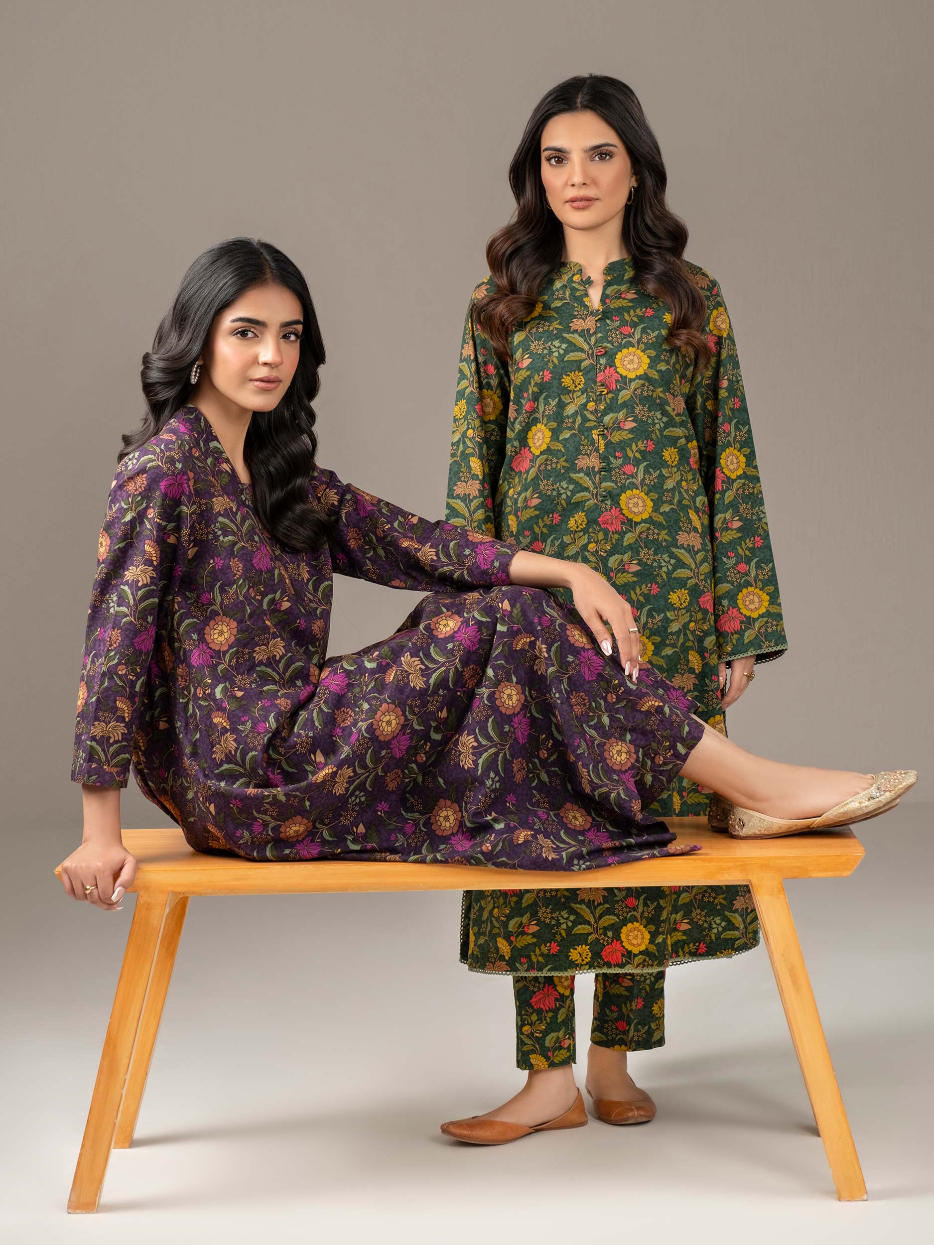 Khaddar Shirt-Printed (Unstitched) - Image 7