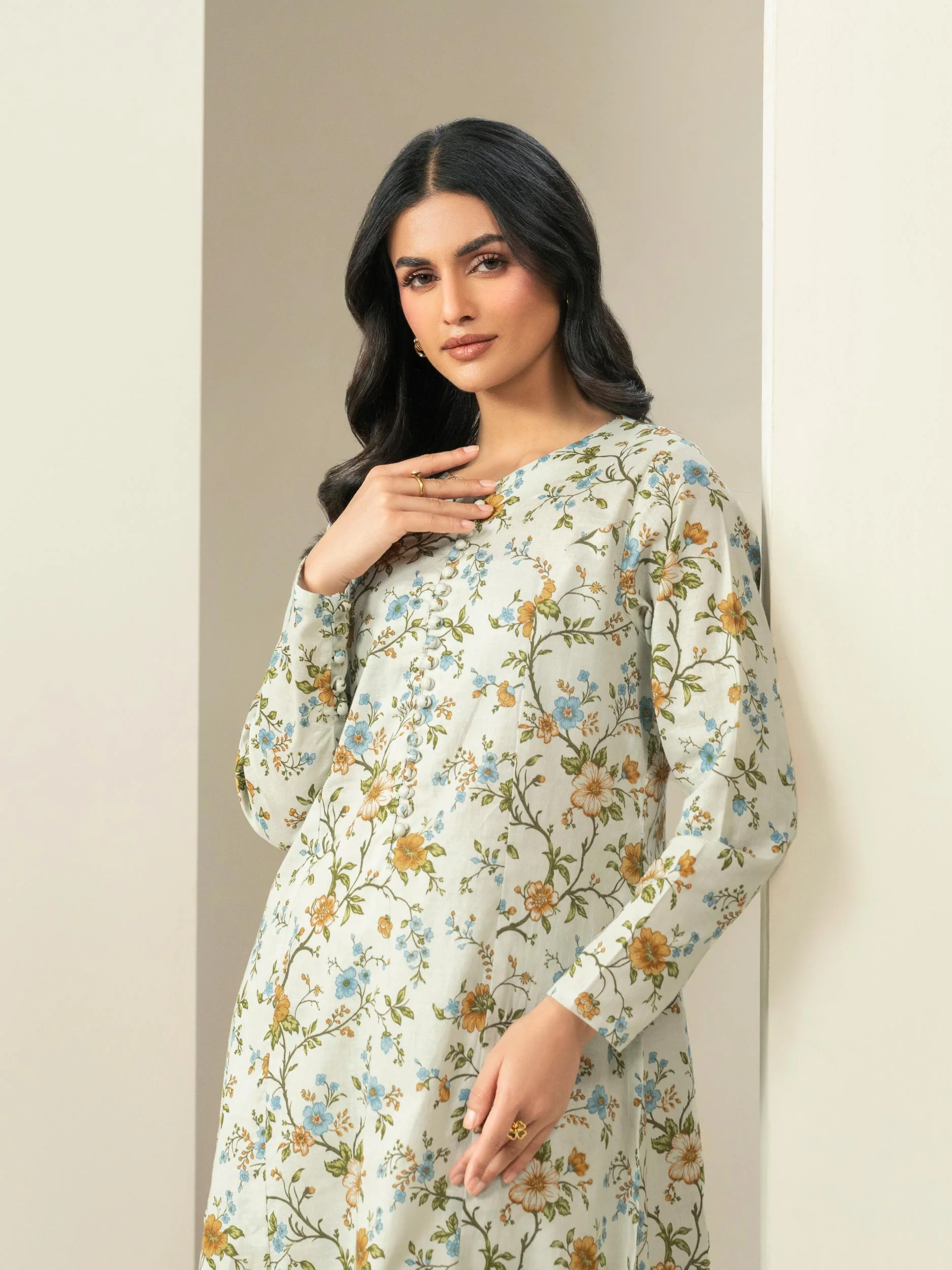 Khaddar Shirt-Printed (Unstitched) - Image 2