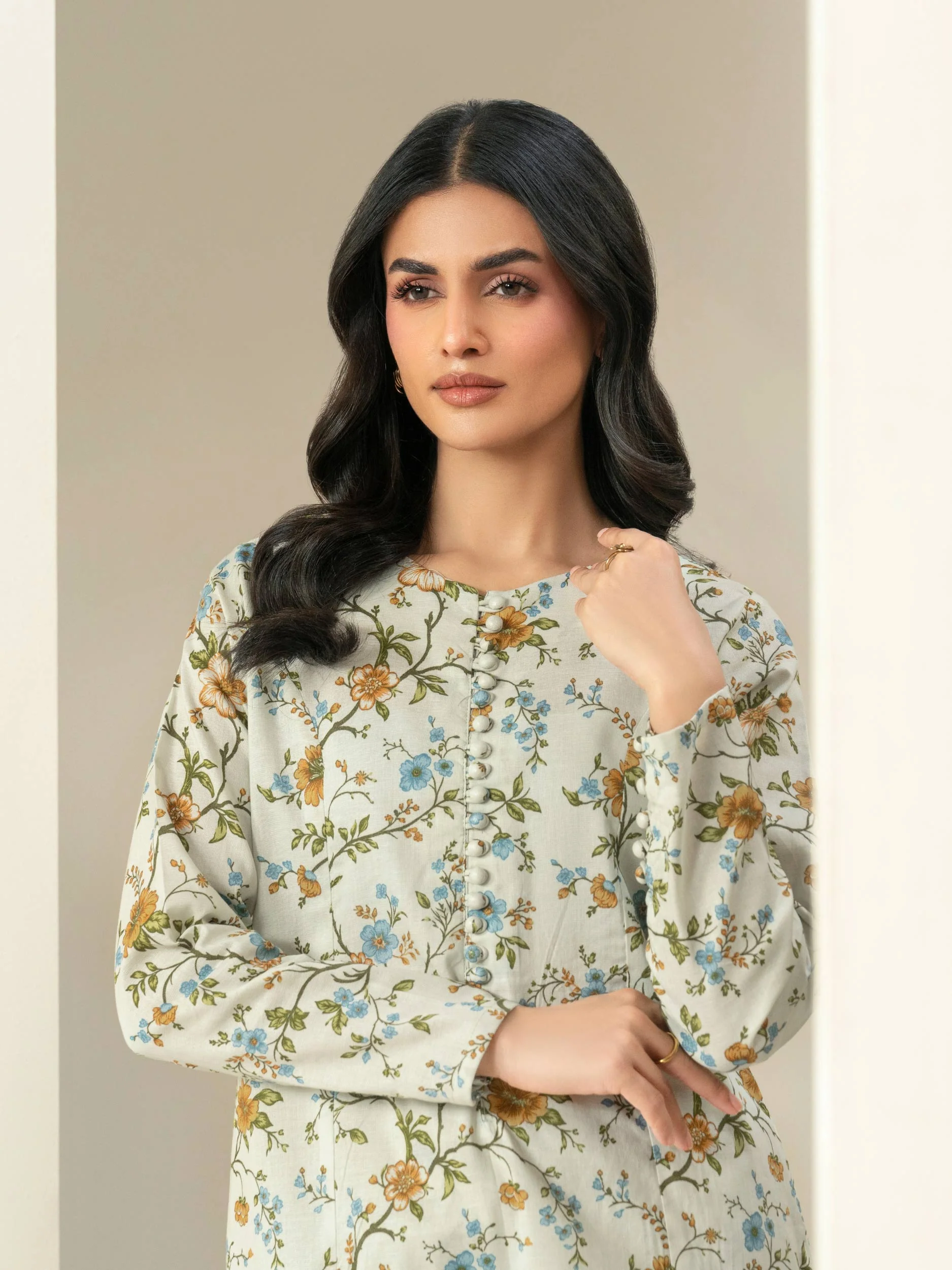 Khaddar Shirt-Printed (Unstitched) - Image 3