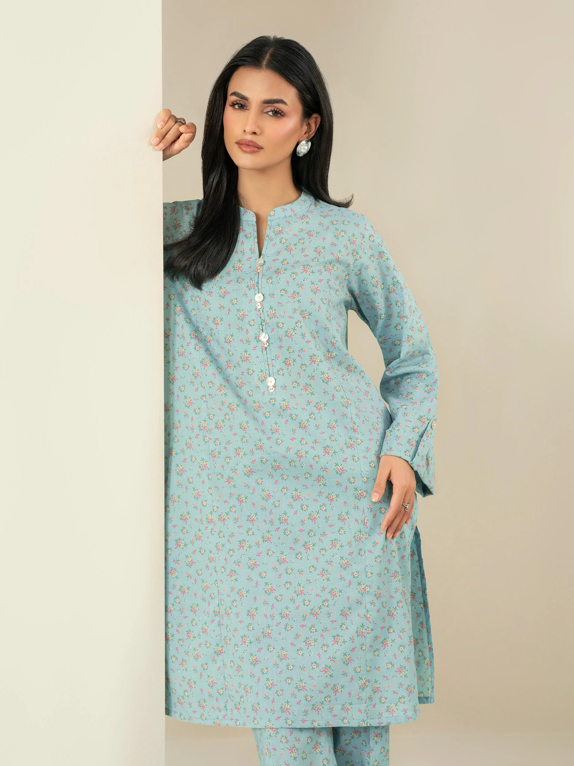 Khaddar Shirt-Printed (Unstitched) - Image 5