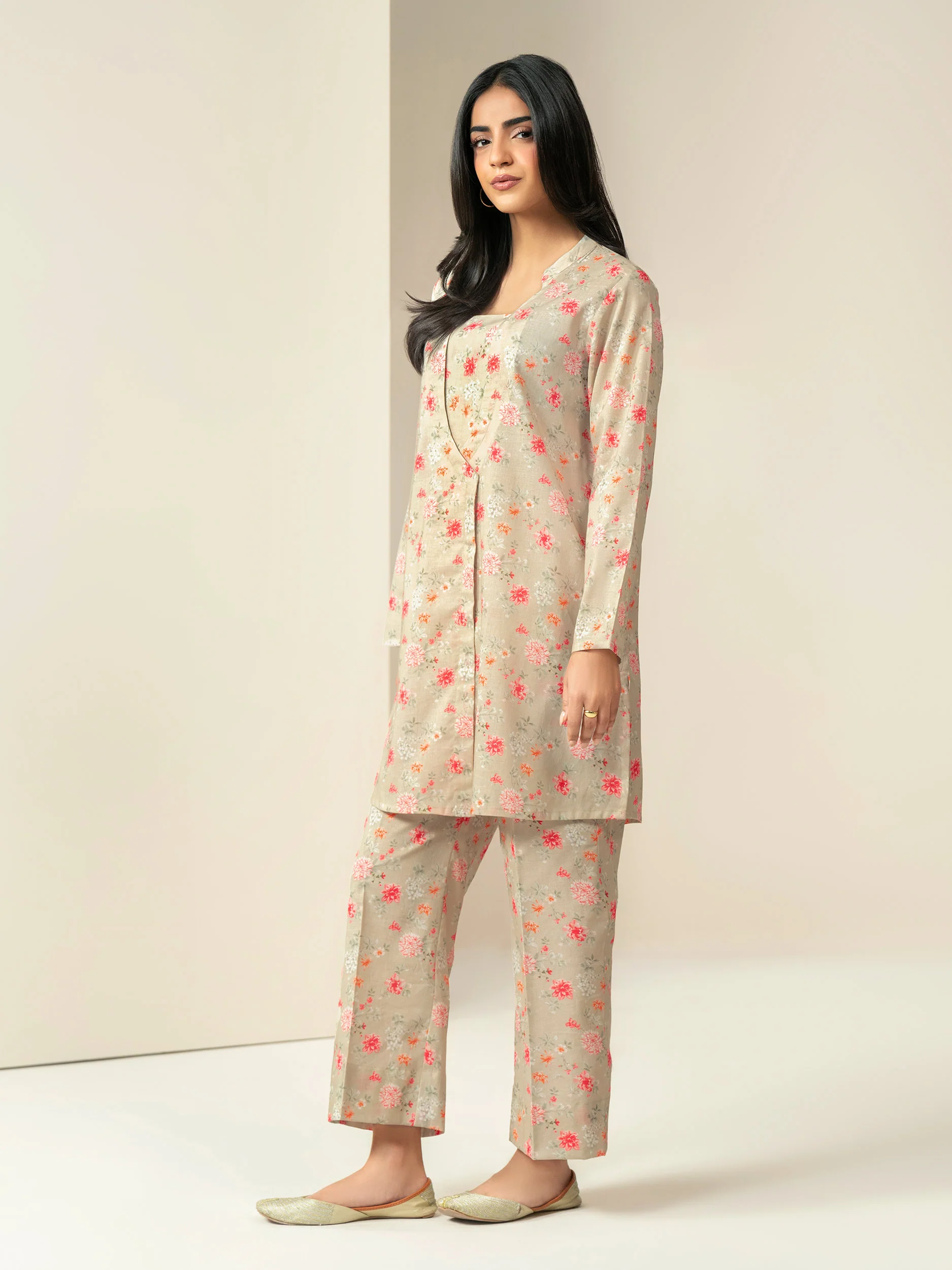 Khaddar Shirt-Printed (Unstitched) - Image 2