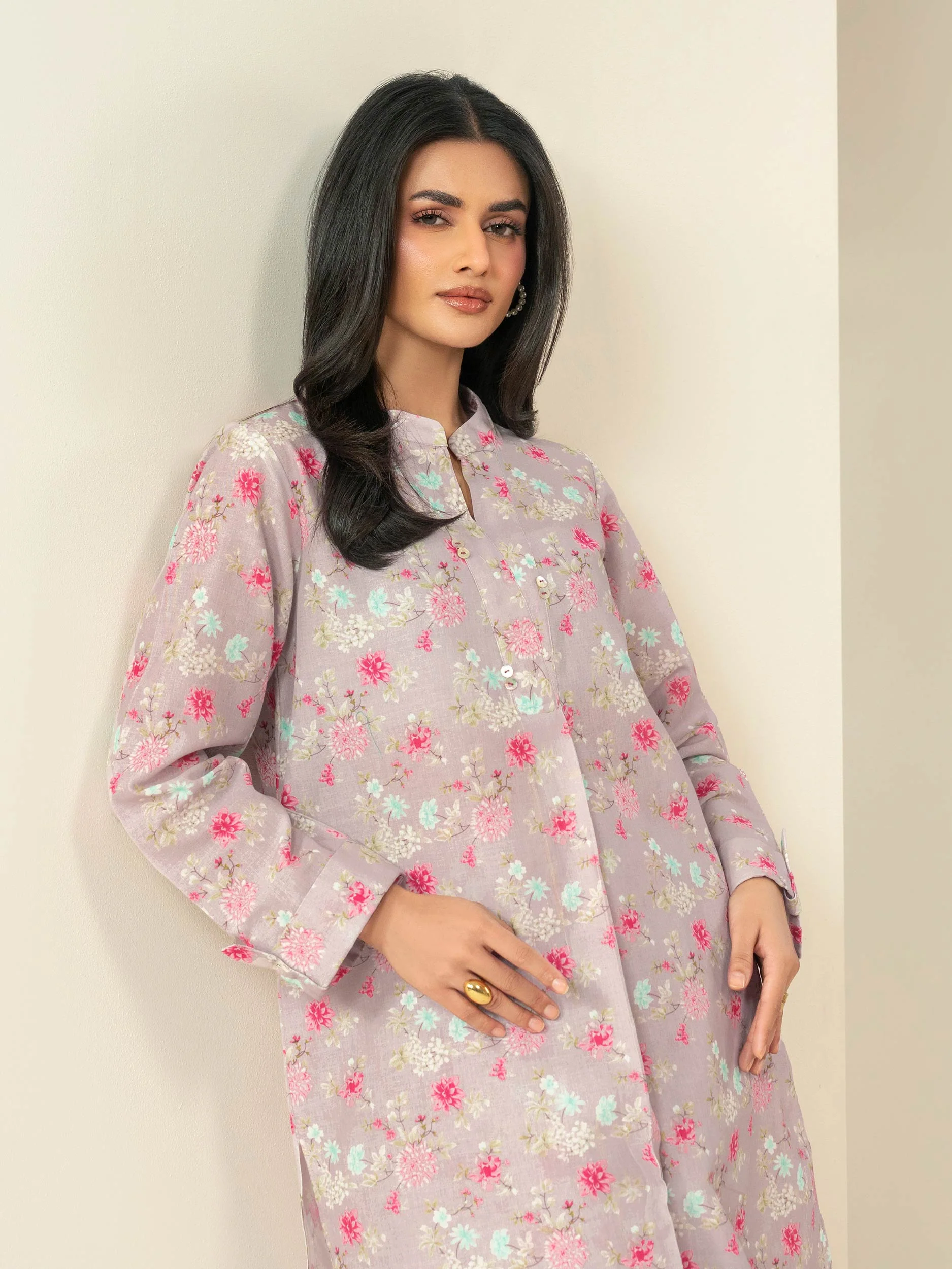 Khaddar Shirt-Printed (Unstitched) - Image 4