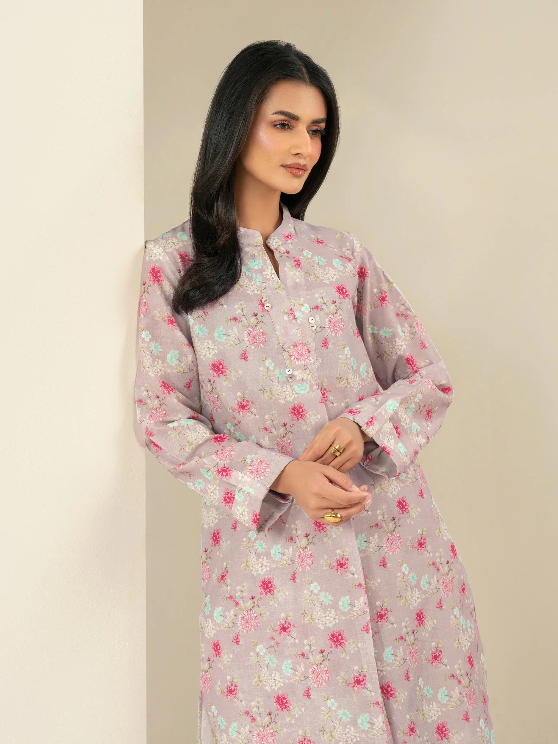 Khaddar Shirt-Printed (Unstitched) - Image 5