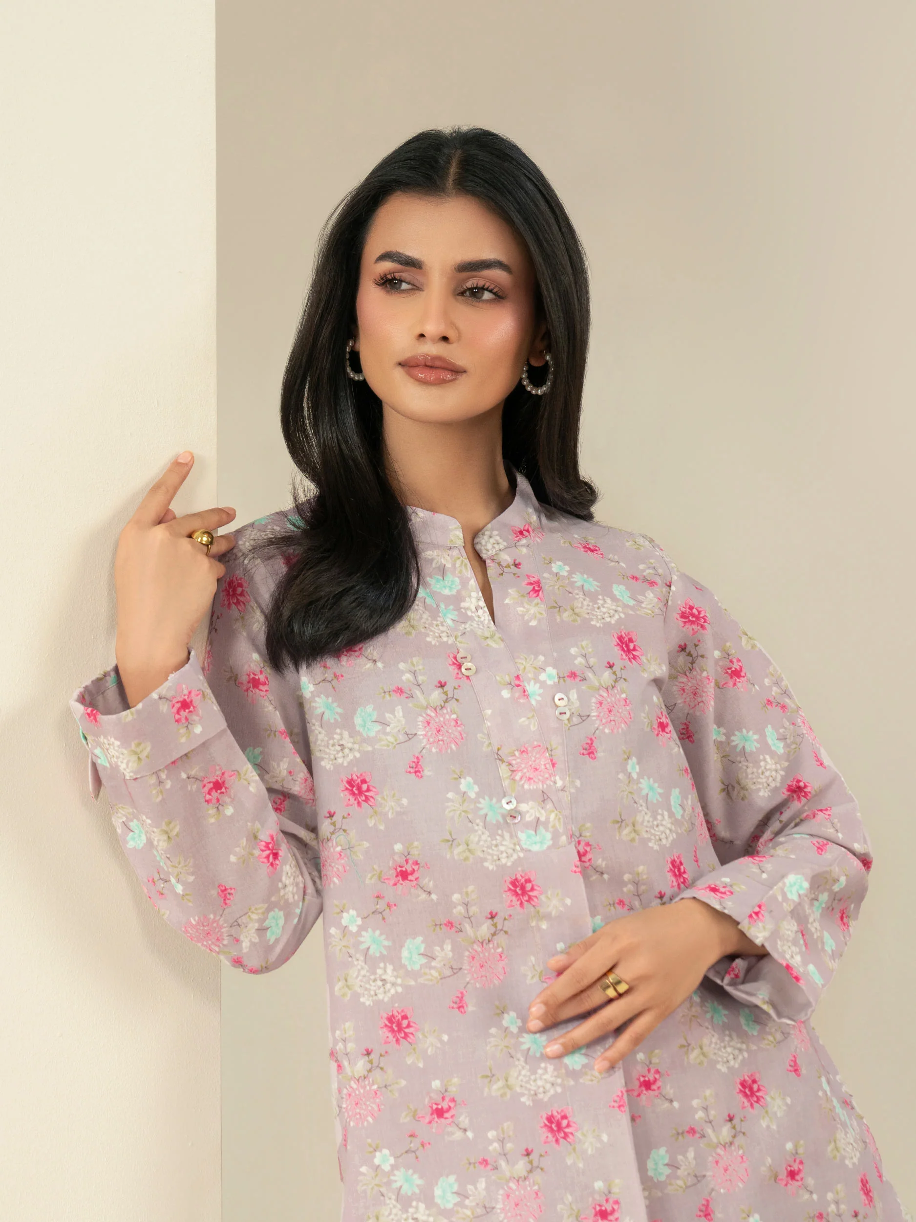 Khaddar Shirt-Printed (Unstitched) - Image 6