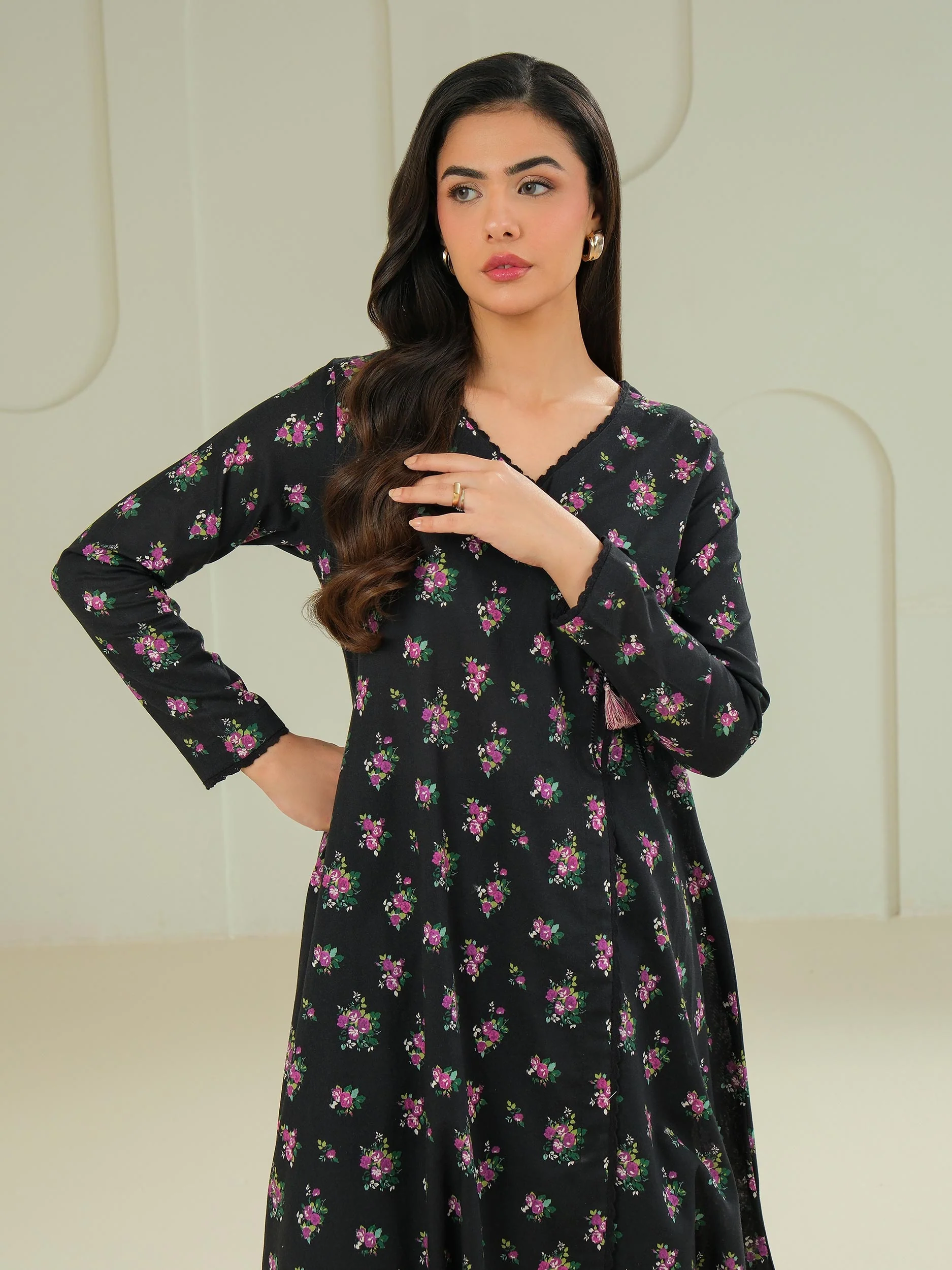 Khaddar Shirt-Printed (Unstitched) - Image 6