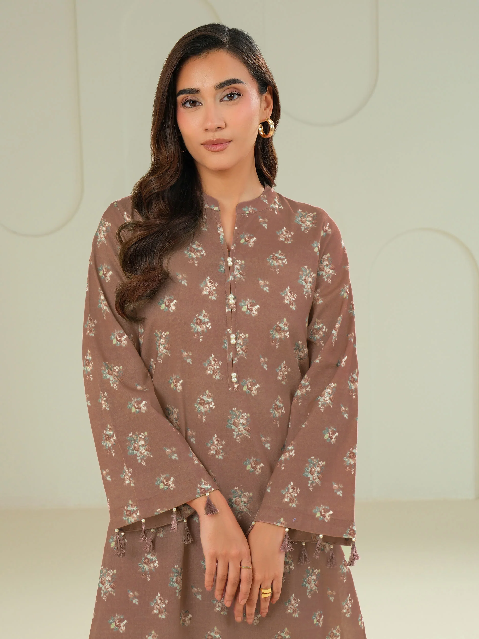 Khaddar Shirt-Printed (Unstitched) - Image 6