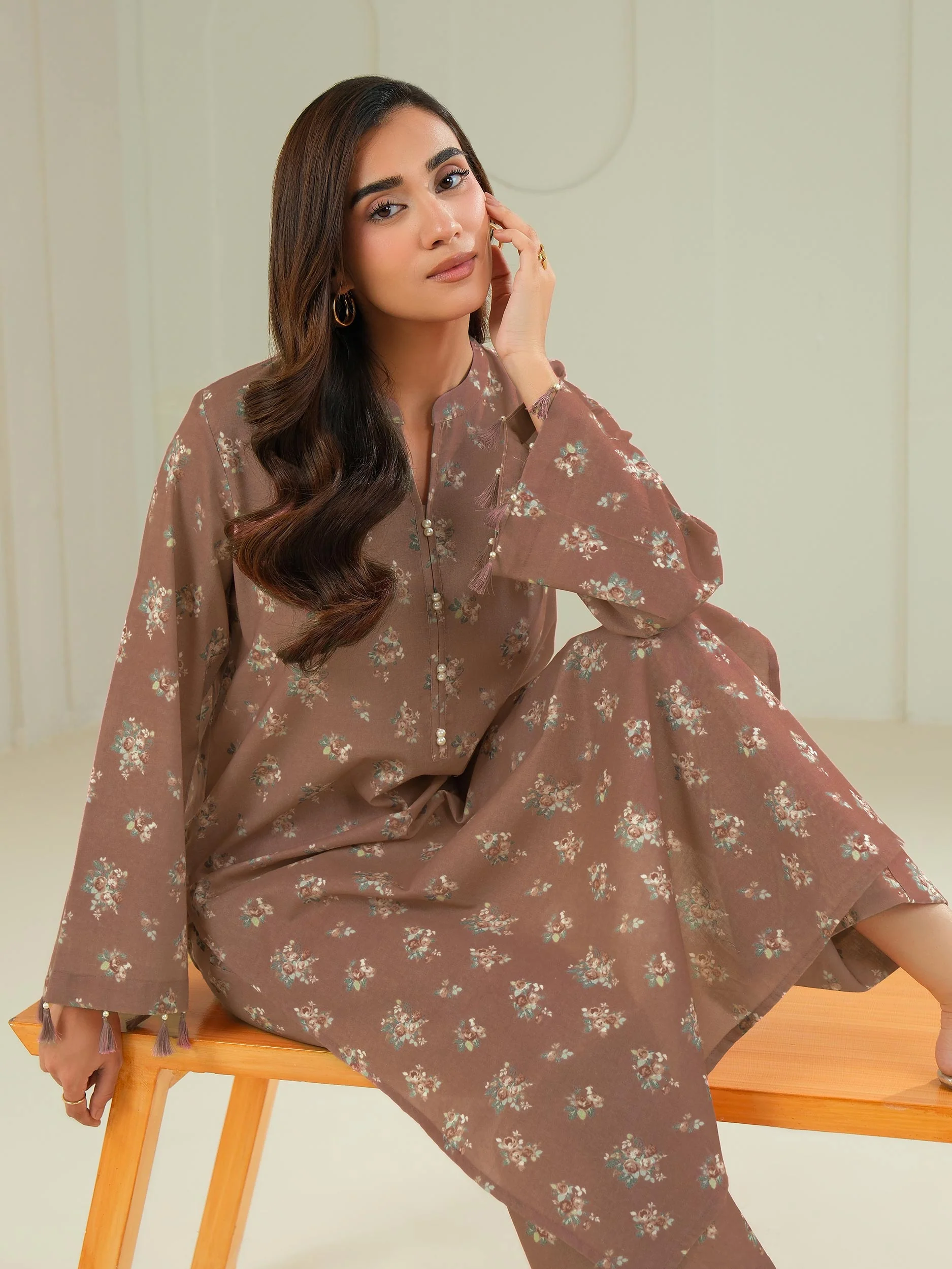 Khaddar Shirt-Printed (Unstitched) - Image 7