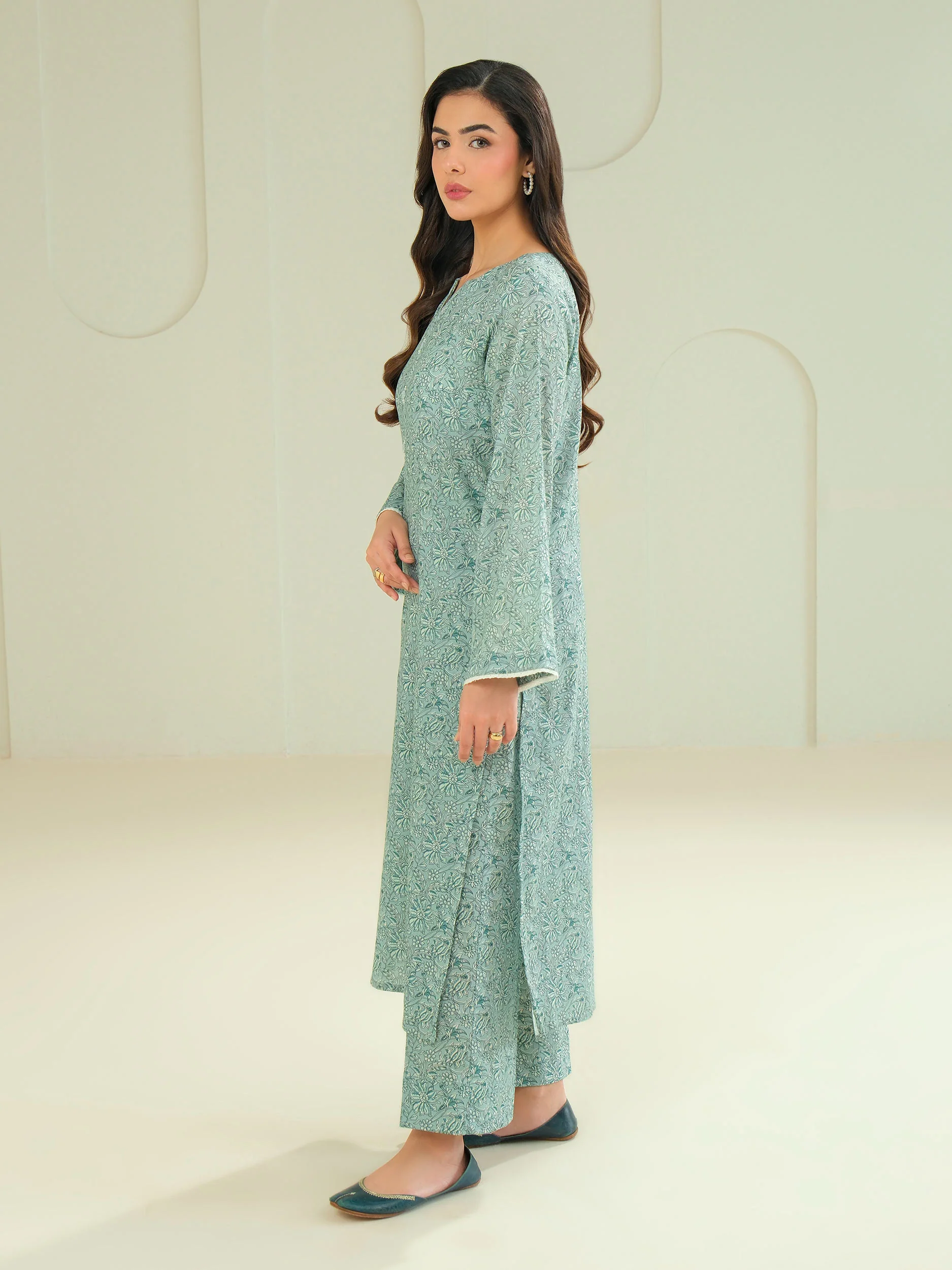 Khaddar Shirt-Printed (Unstitched) - Image 4