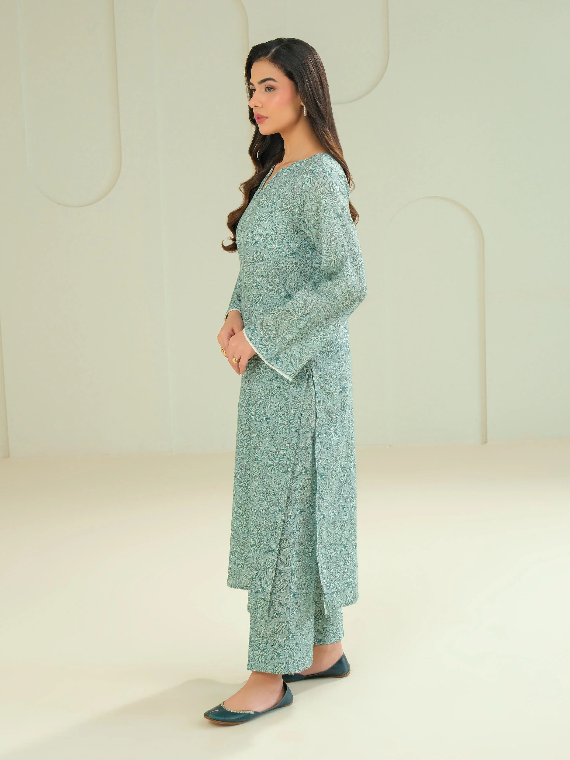 Khaddar Shirt-Printed (Unstitched) - Image 5