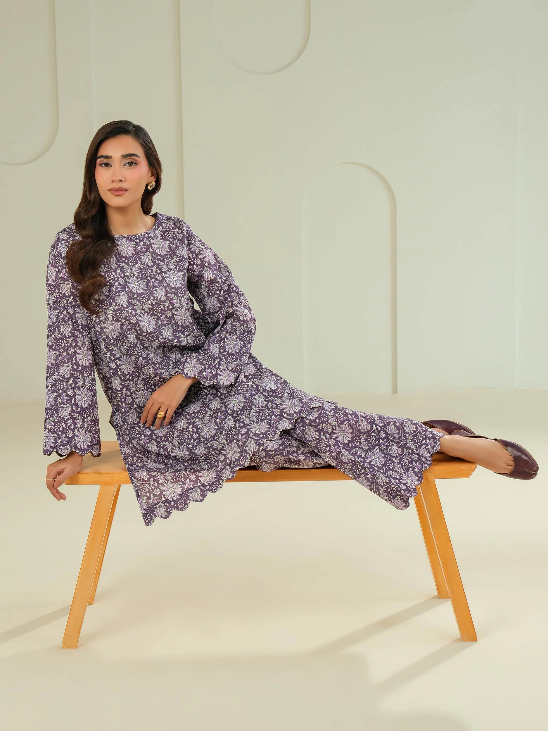 Khaddar Shirt-Printed (Unstitched) - Image 2