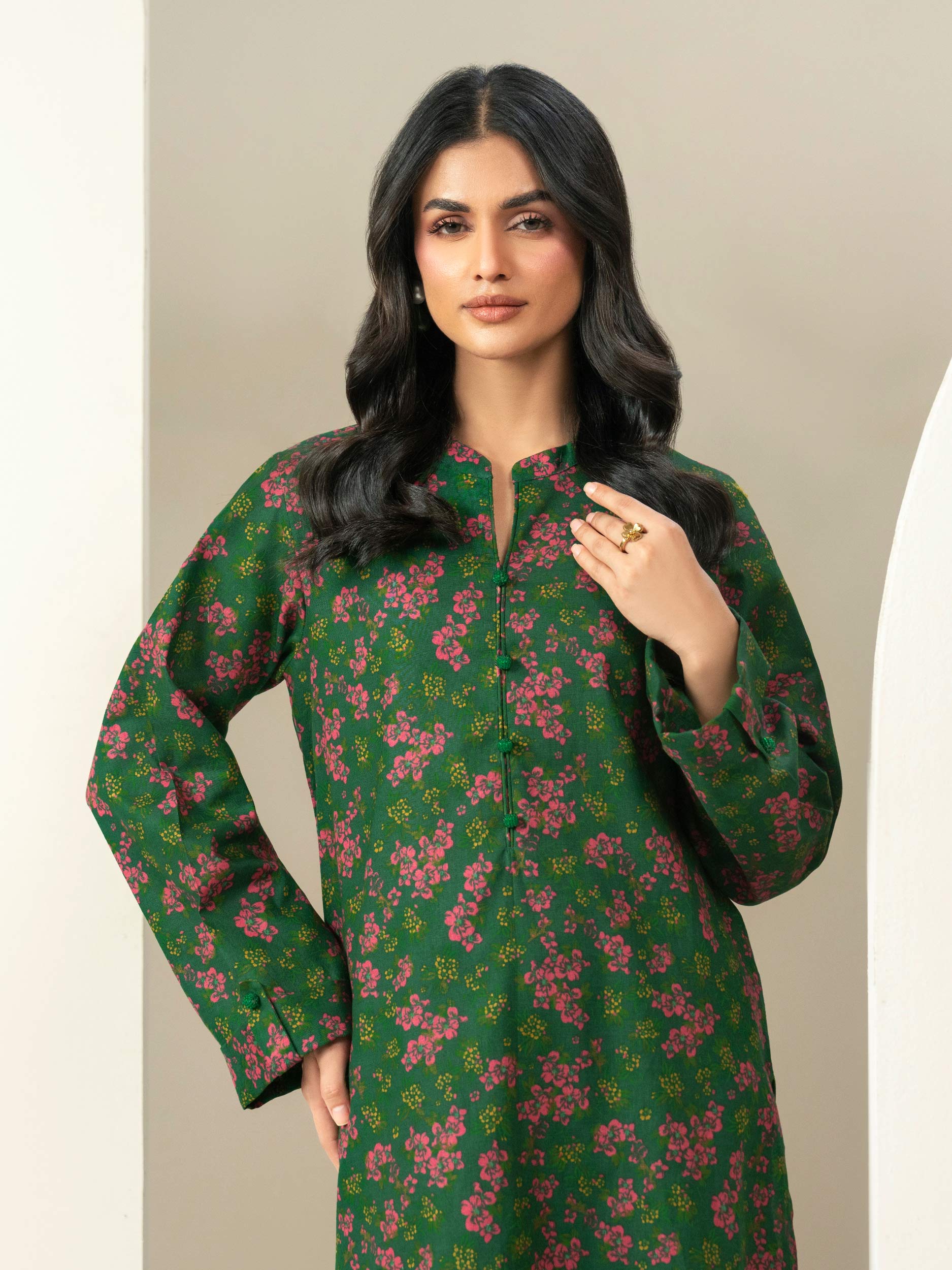 Khaddar Shirt-Printed (Unstitched) - Image 5