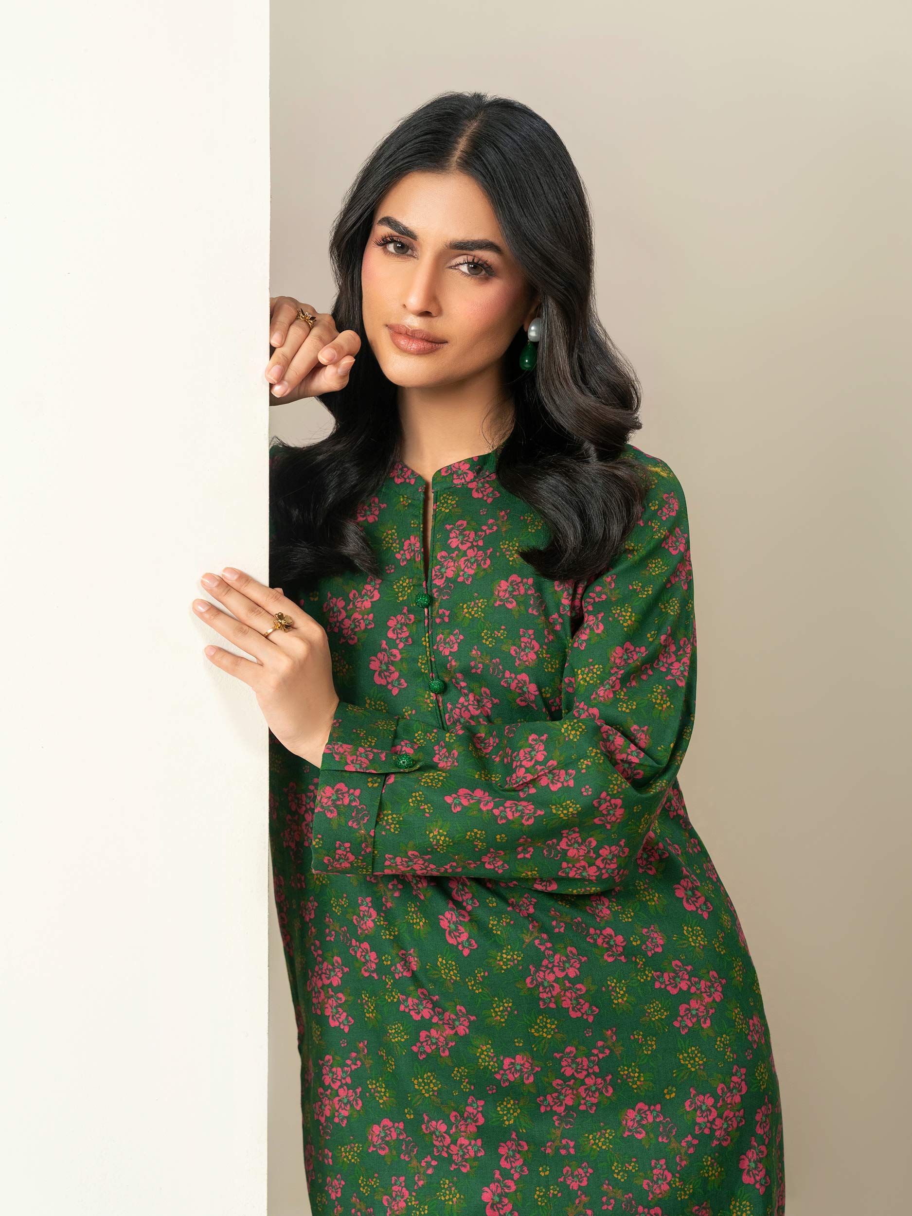 Khaddar Shirt-Printed (Unstitched) - Image 6