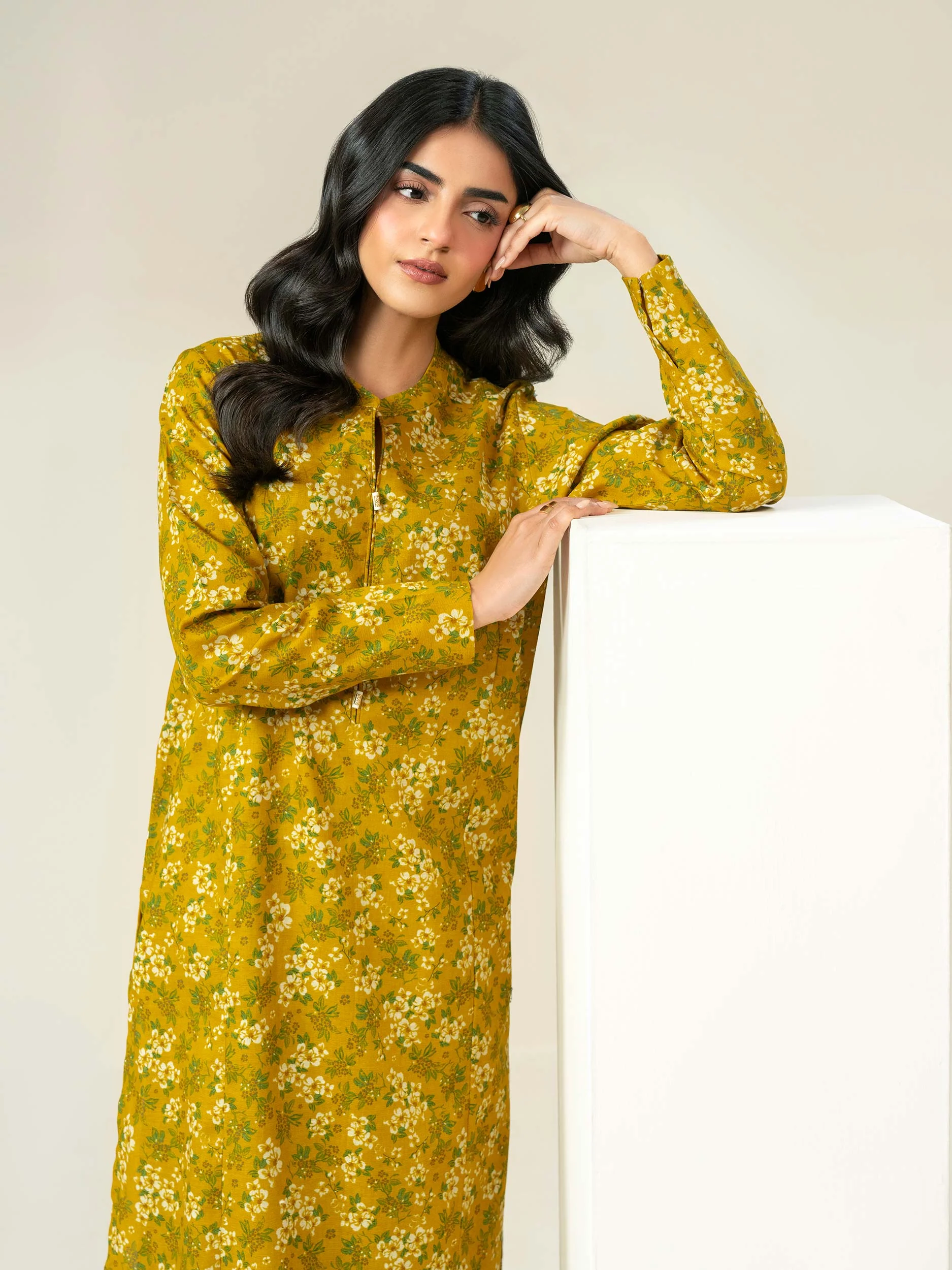 Khaddar Shirt-Printed (Unstitched) - Image 6