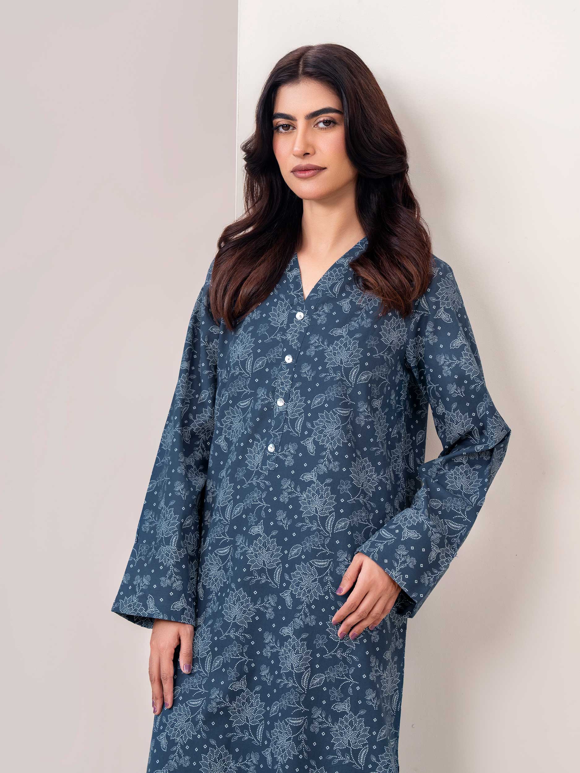 Khaddar Shirt-Printed (Unstitched) - Image 4