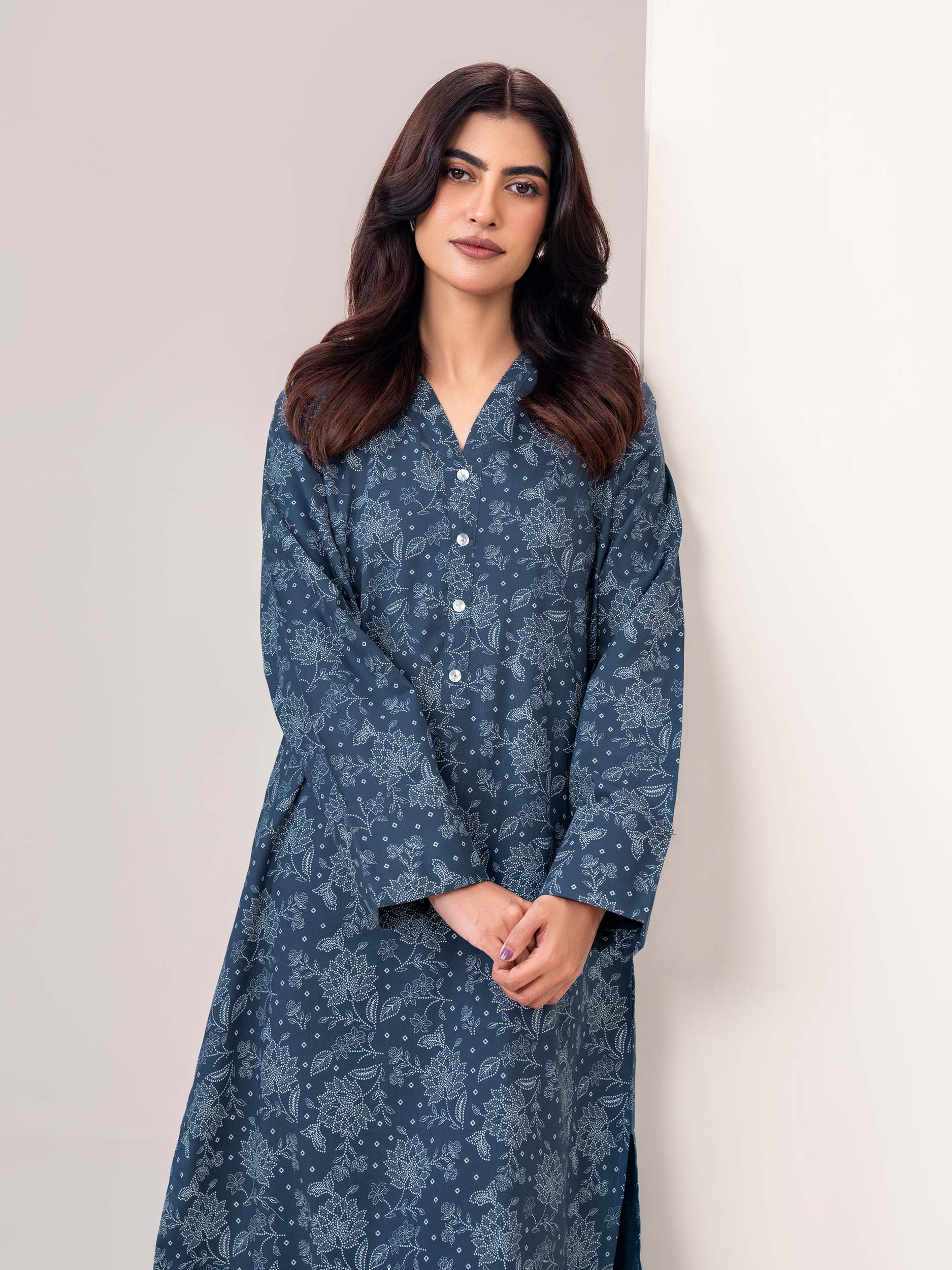 Khaddar Shirt-Printed (Unstitched) - Image 5