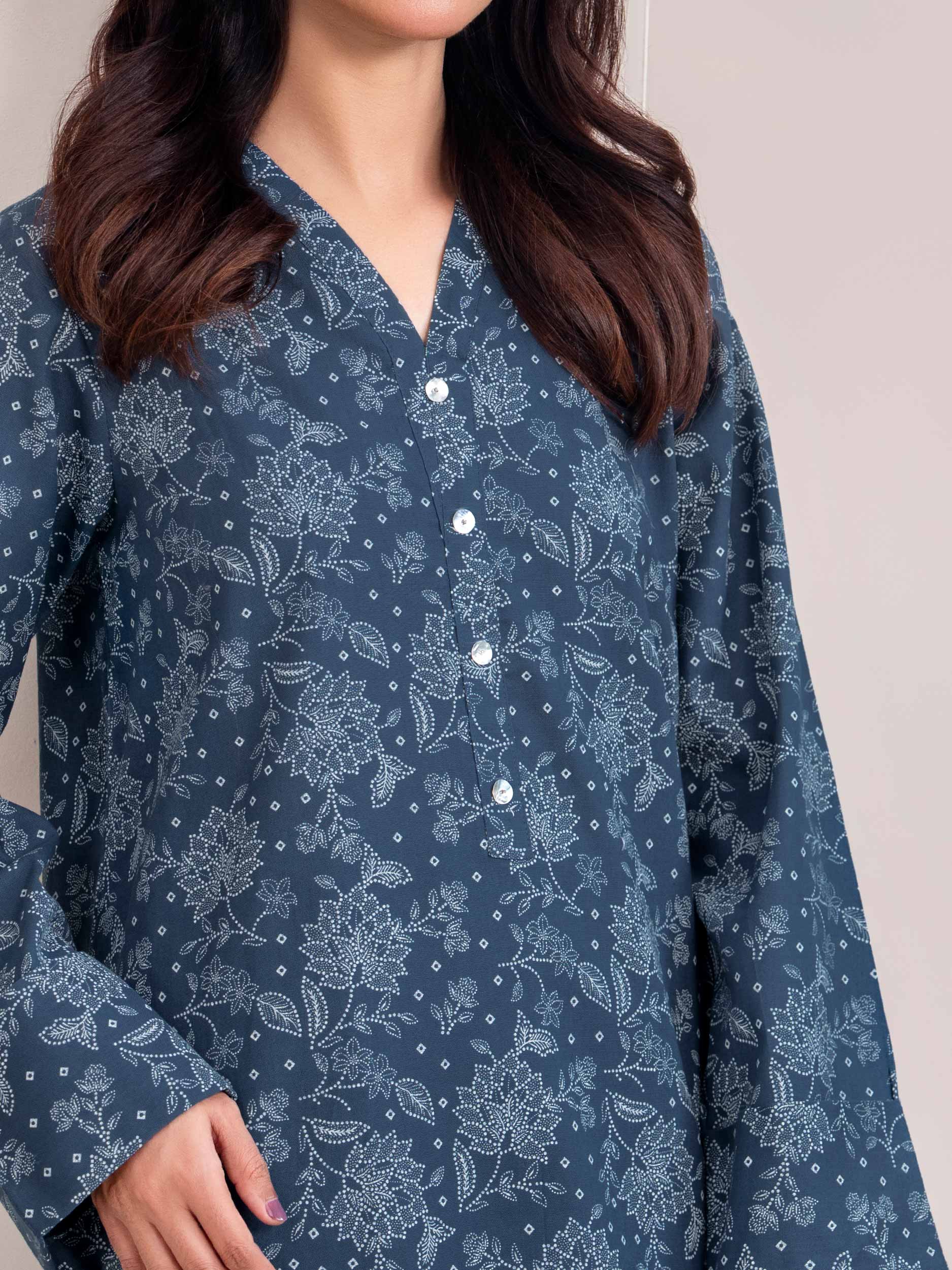 Khaddar Shirt-Printed (Unstitched) - Image 6