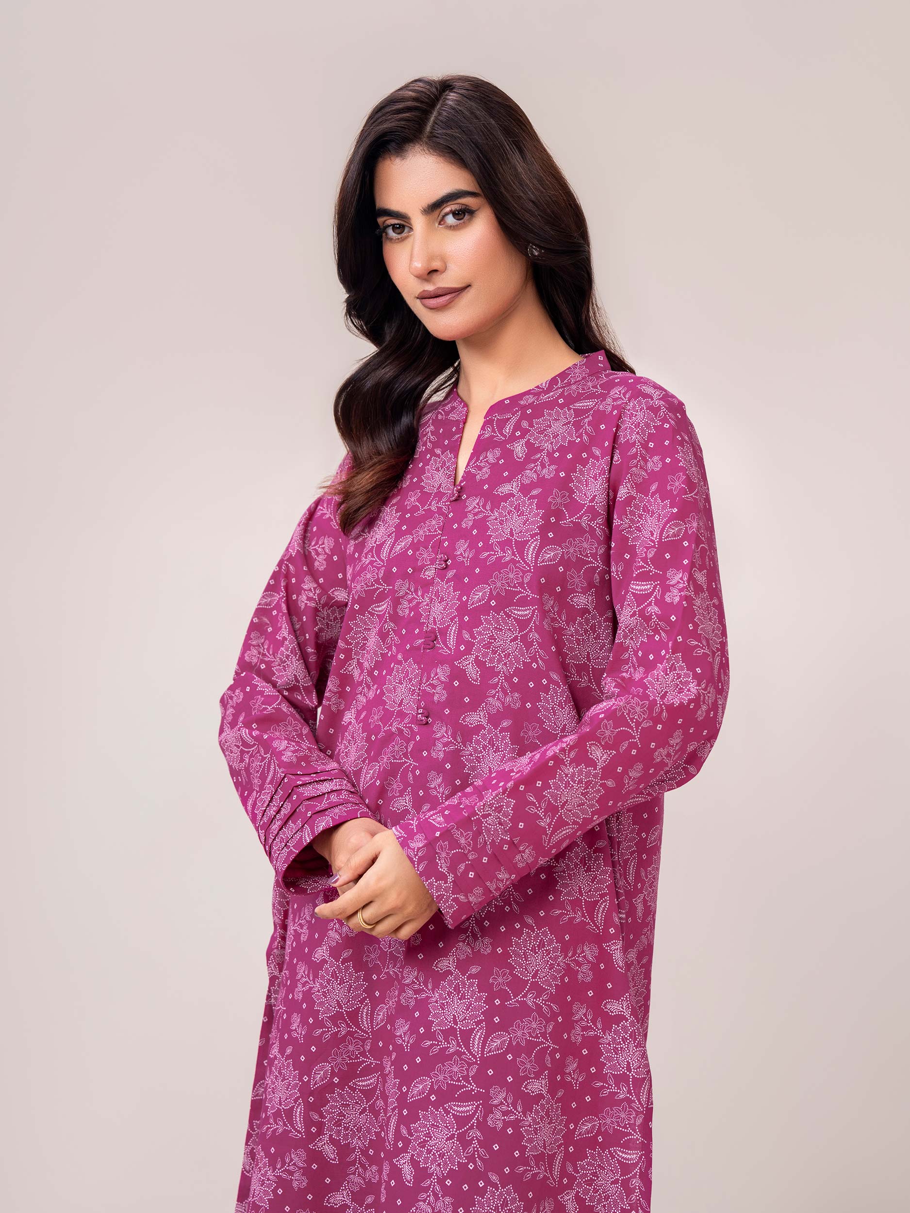 Khaddar Shirt-Printed (Unstitched) - Image 4