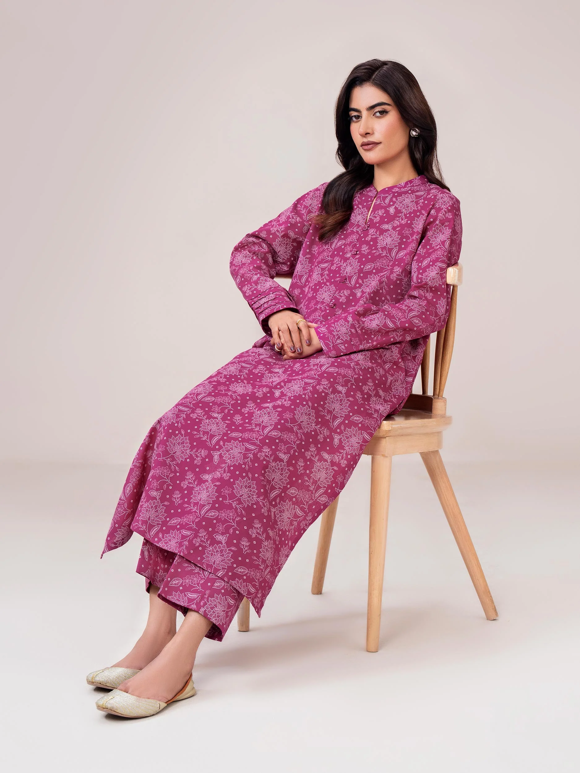 Khaddar Shirt-Printed (Unstitched) - Image 5