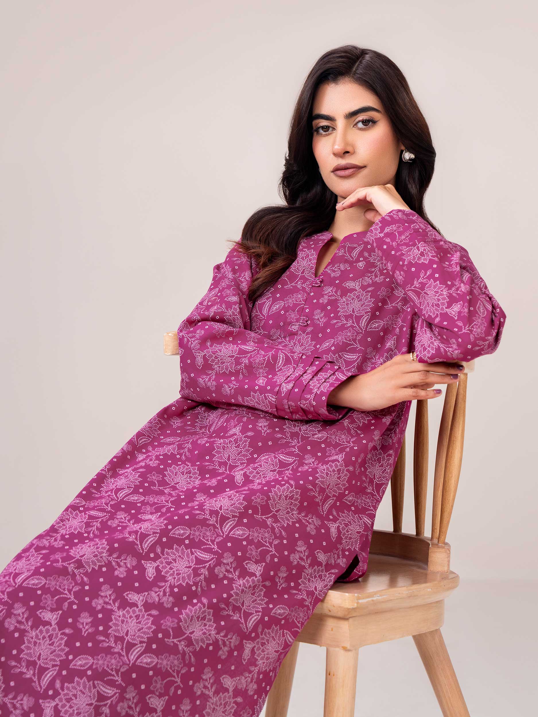 Khaddar Shirt-Printed (Unstitched) - Image 6