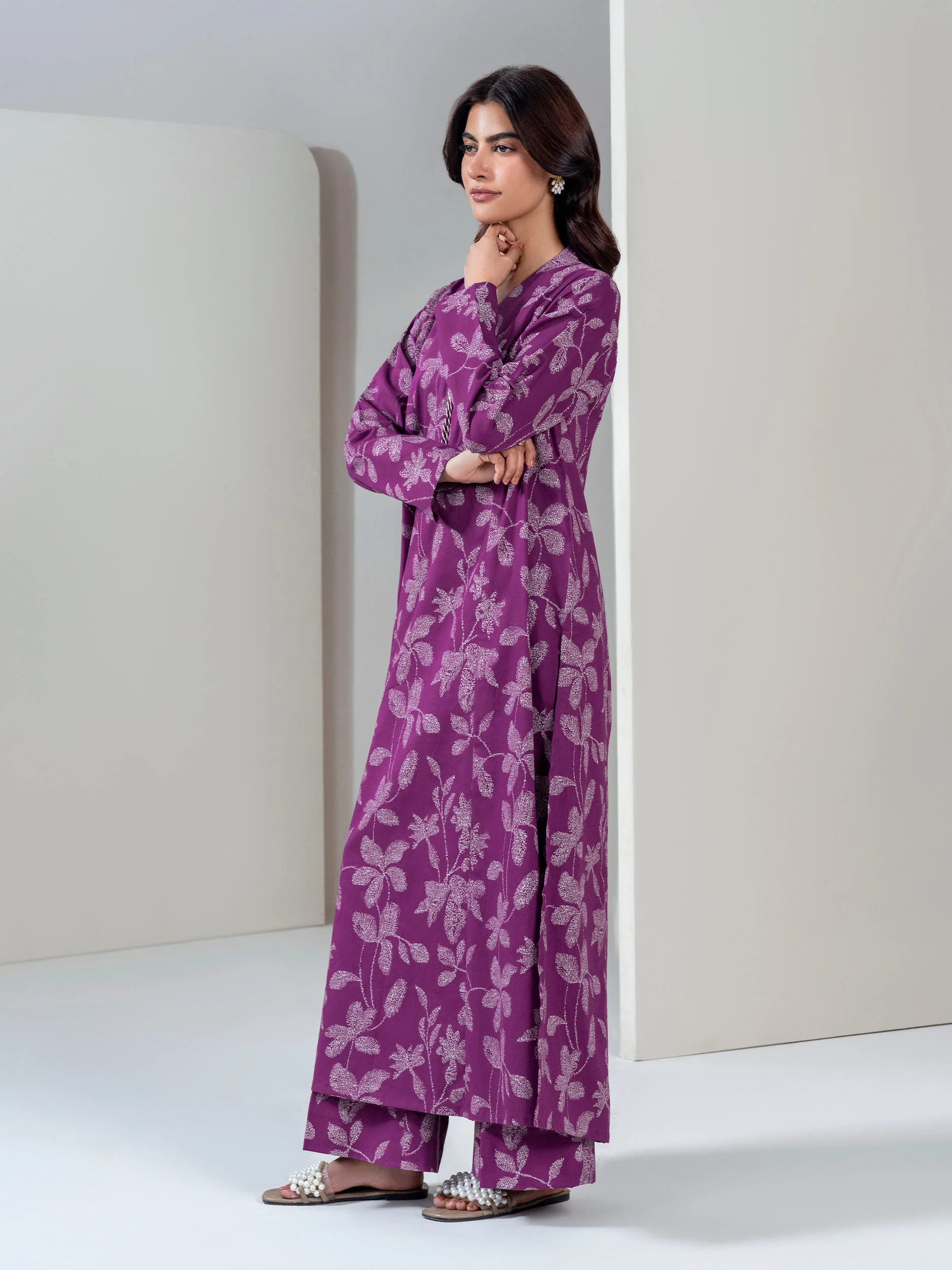 Khaddar Shirt (Unstitched) - Image 2
