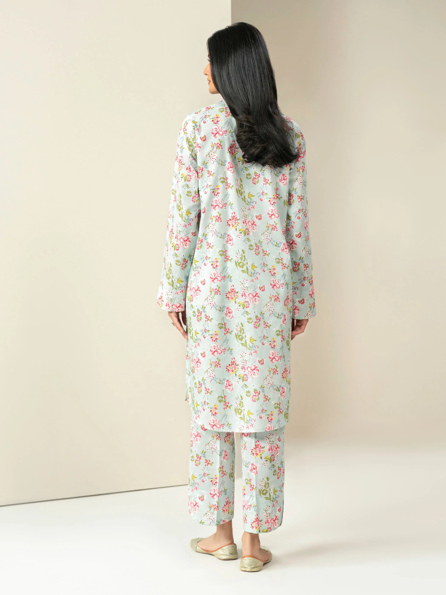 Khaddar Shirt-Printed (Unstitched) - Image 3
