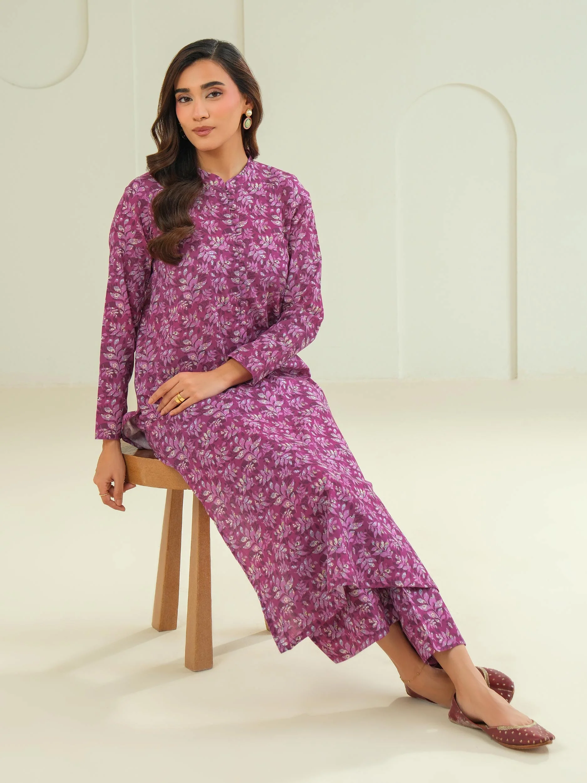 Khaddar Shirt-Printed (Unstitched) - Image 2