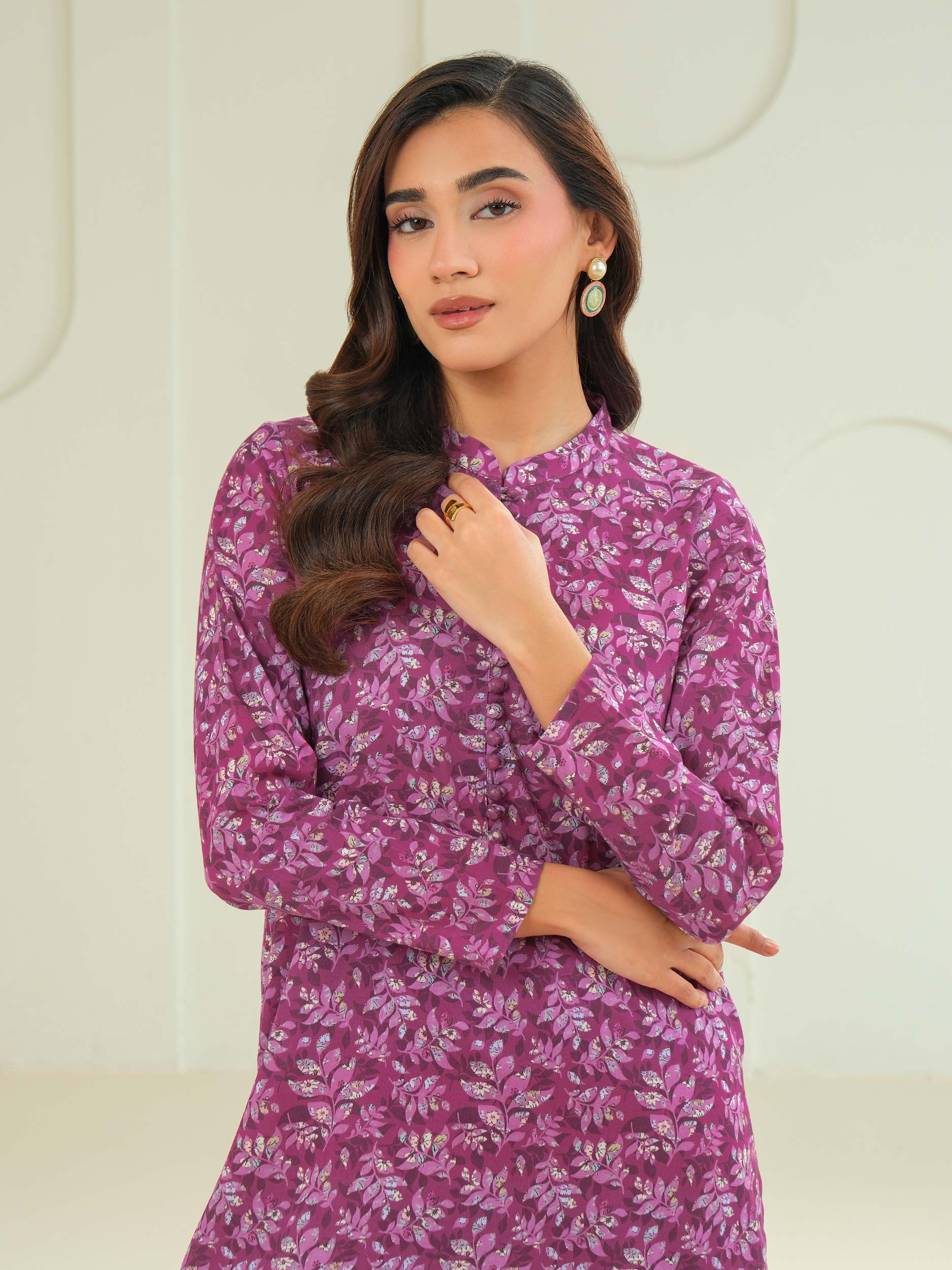Khaddar Shirt-Printed (Unstitched) - Image 5