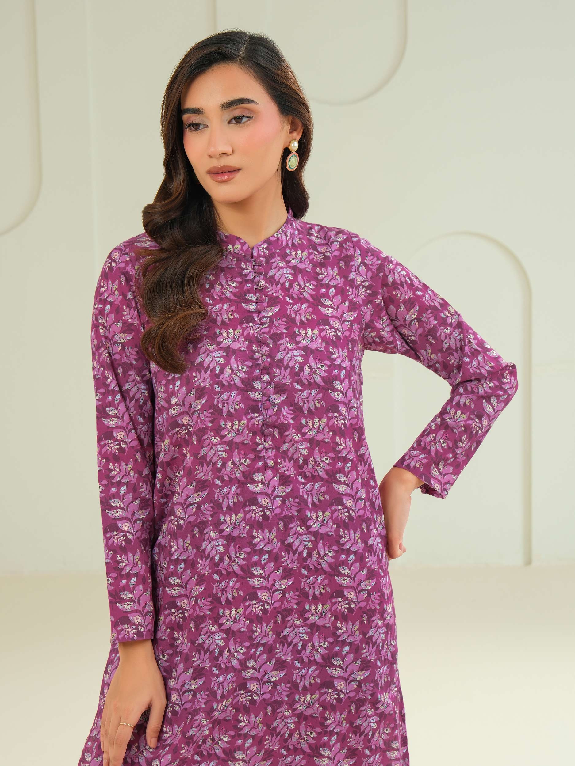 Khaddar Shirt-Printed (Unstitched) - Image 6
