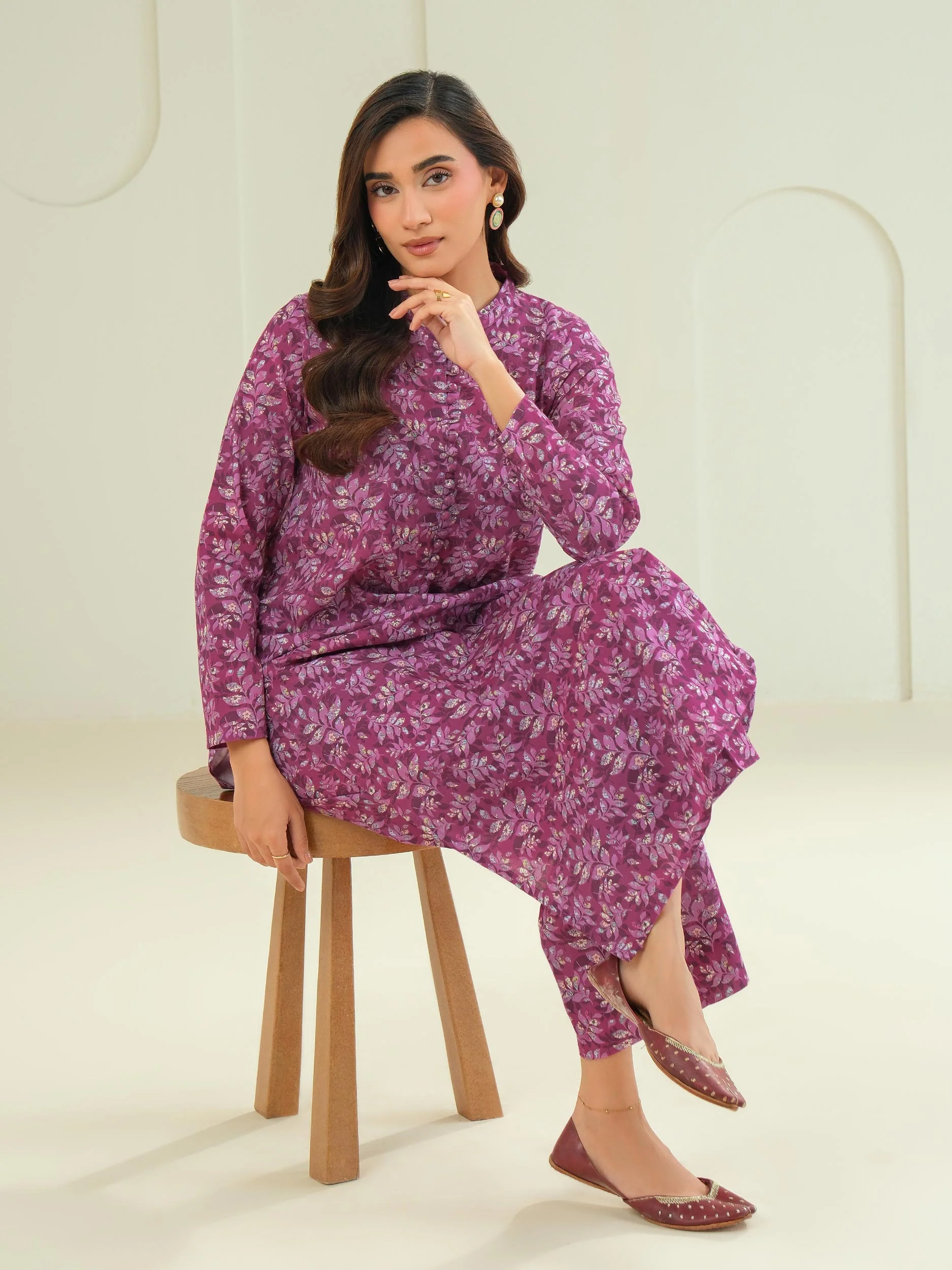 Khaddar Shirt-Printed (Unstitched) - Image 7