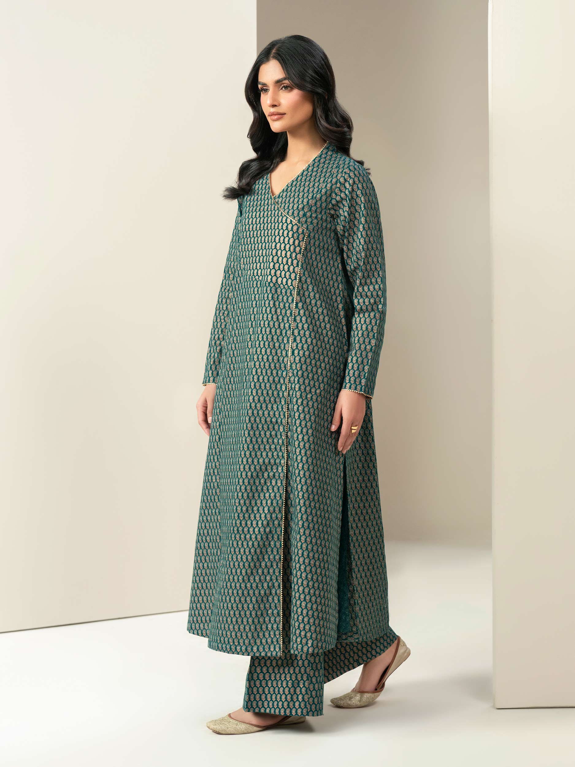 Khaddar Shirt-Printed (Unstitched) - Image 2