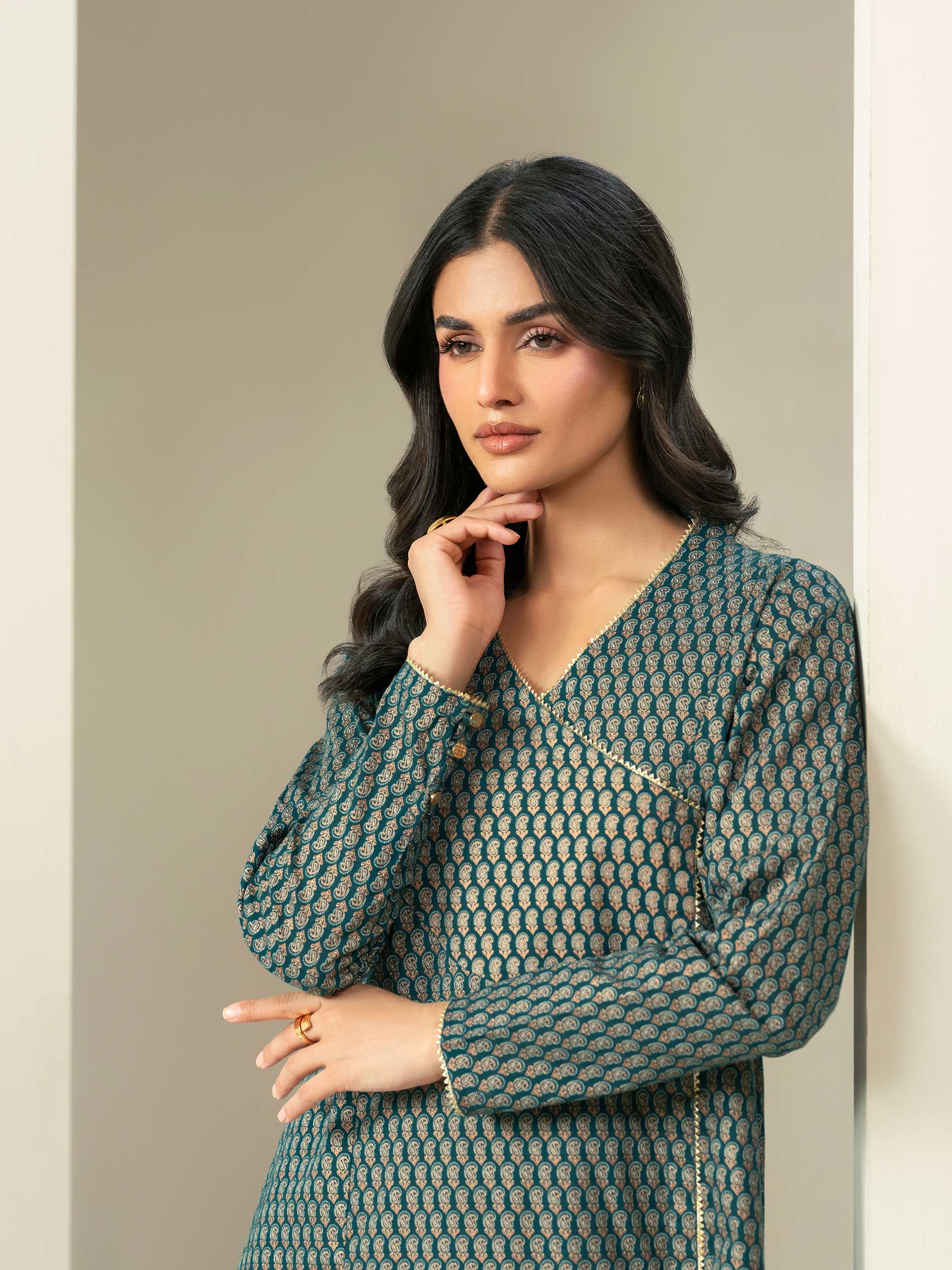 Khaddar Shirt-Printed (Unstitched) - Image 5