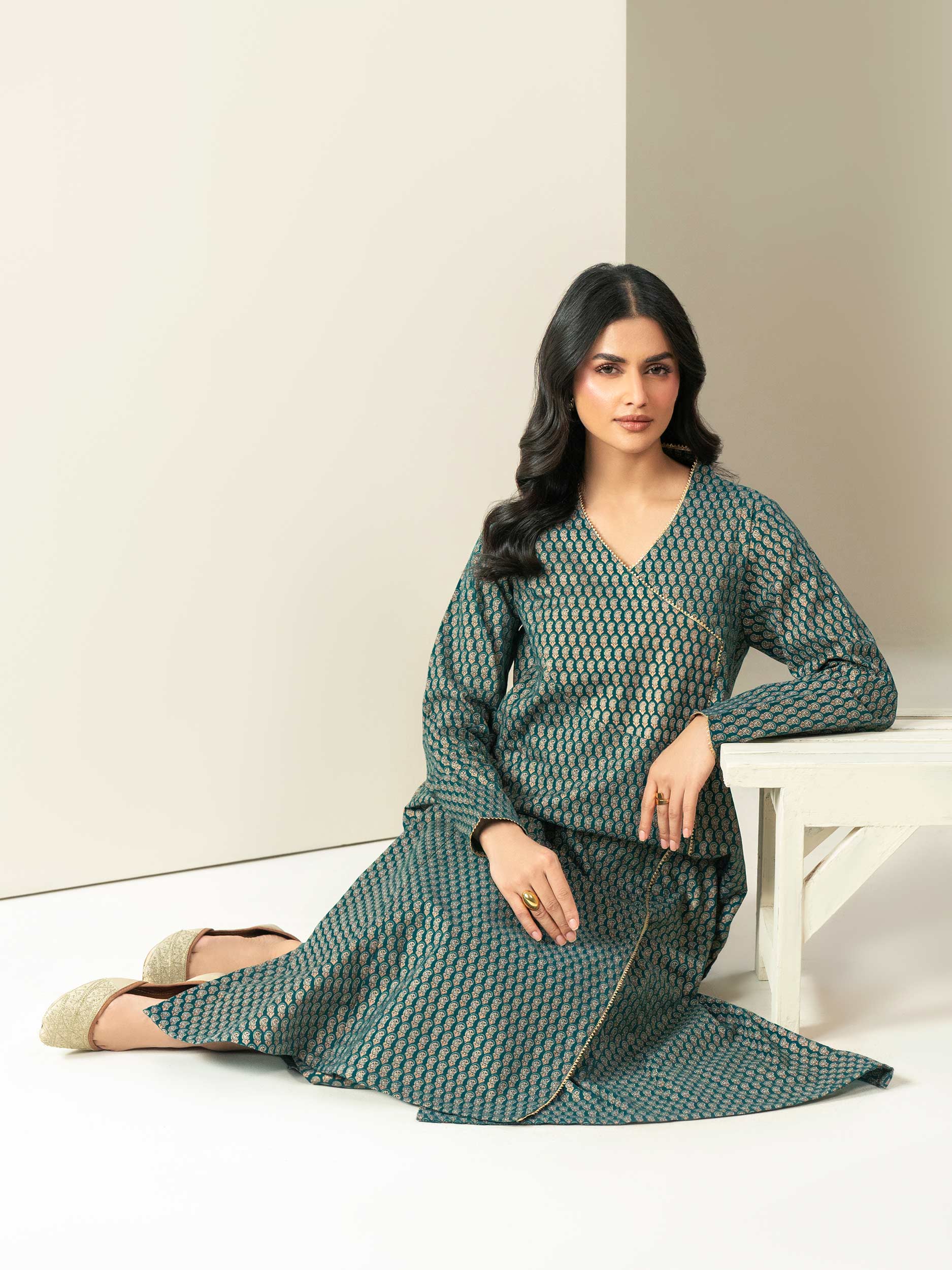 Khaddar Shirt-Printed (Unstitched) - Image 6