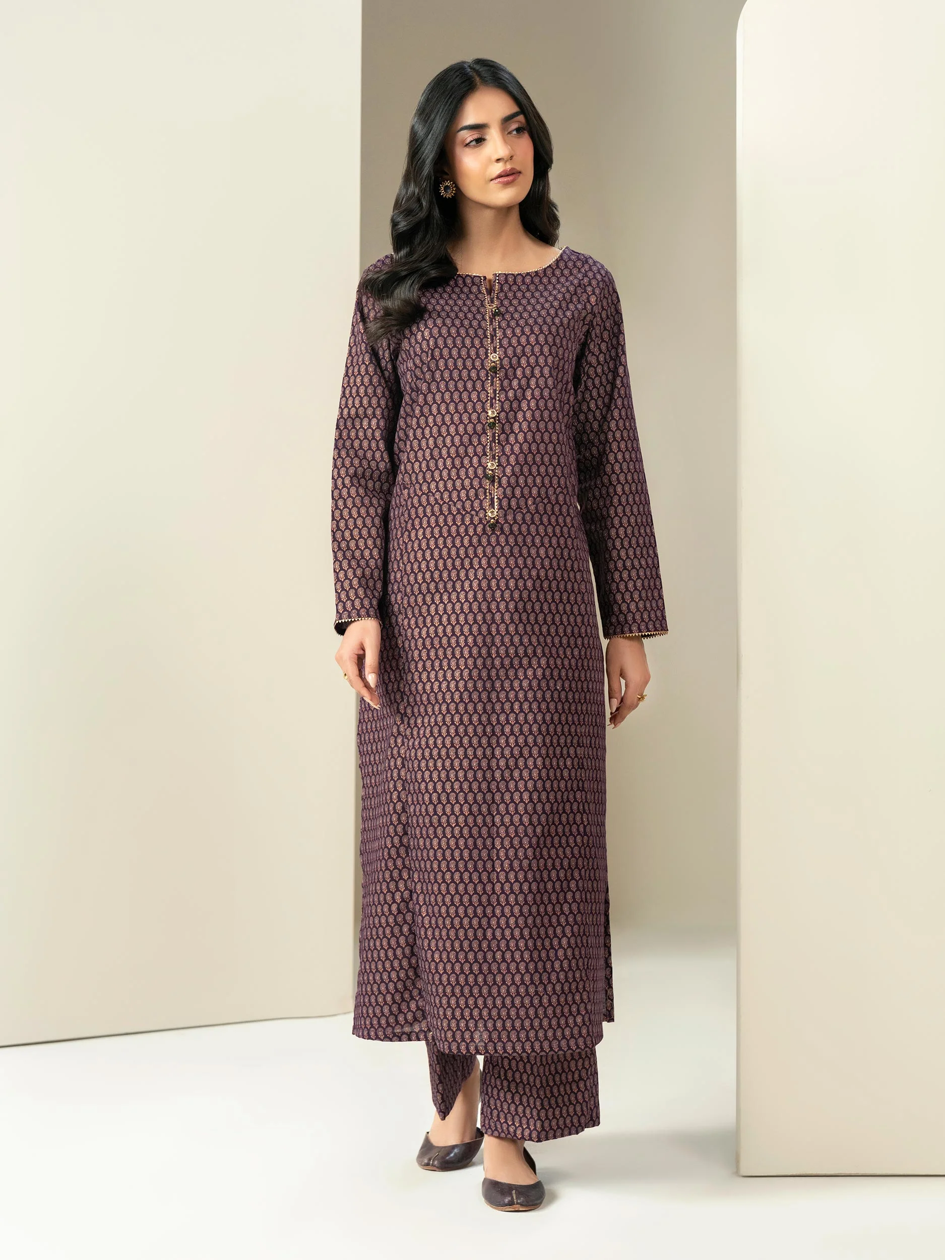 Khaddar Shirt-Printed (Unstitched) - Image 2