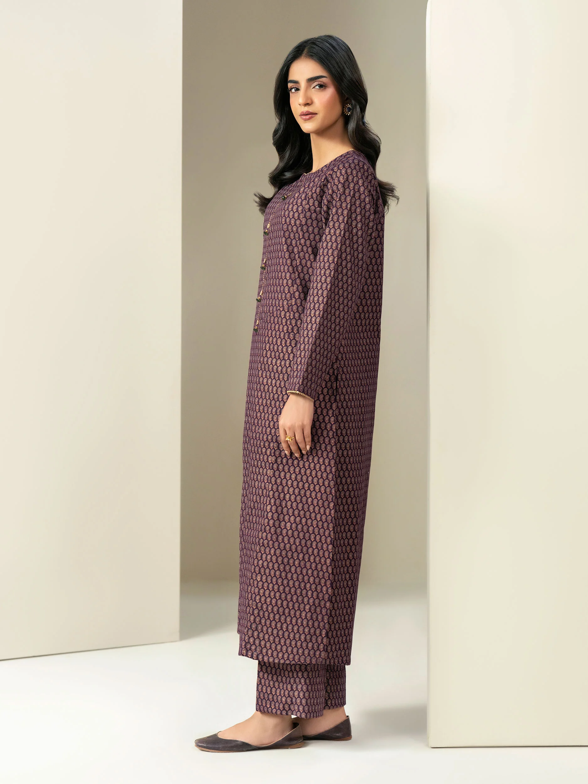 Khaddar Shirt-Printed (Unstitched) - Image 3