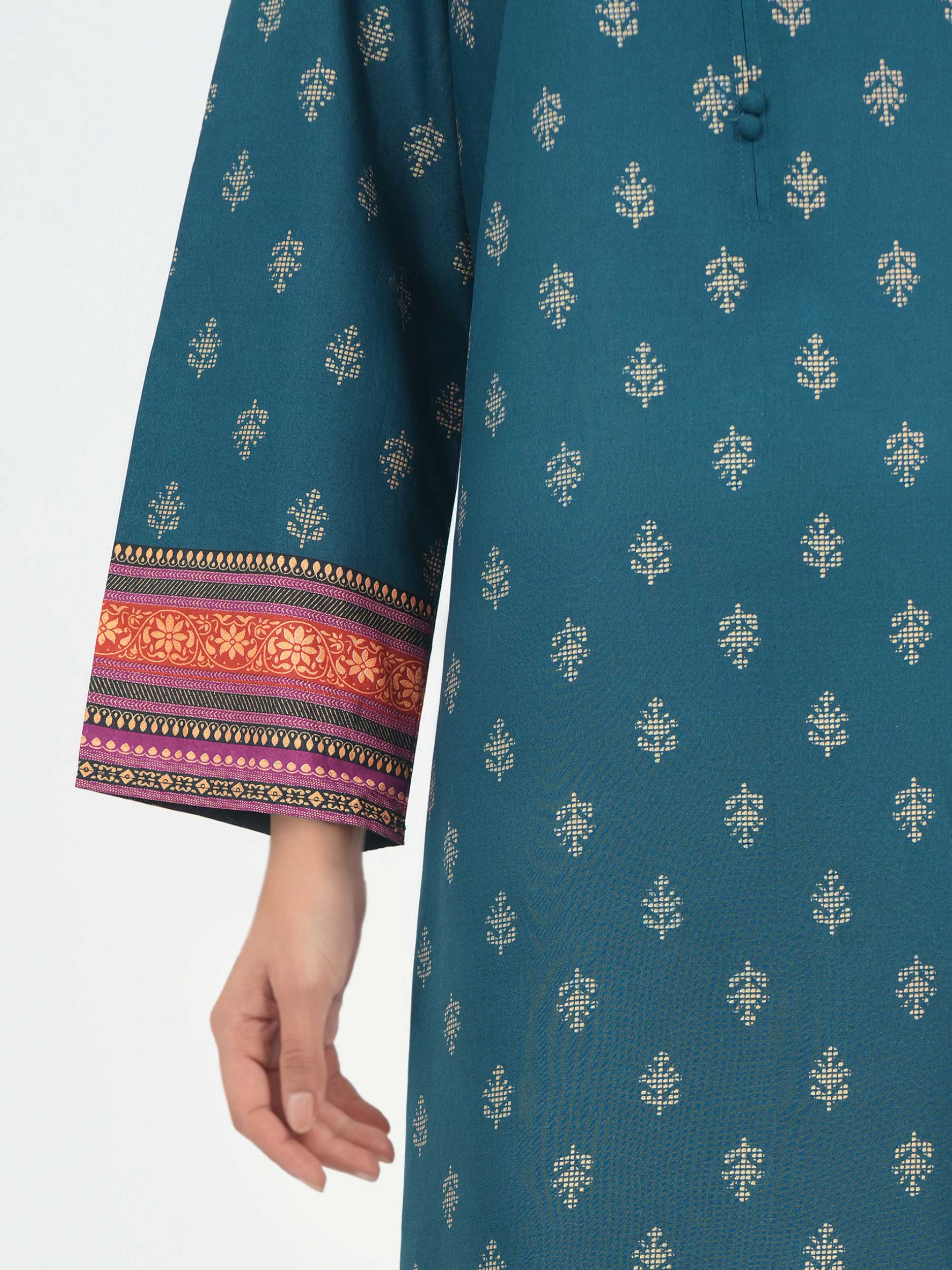 3 Piece Lawn Suit (Unstitched) - Image 5