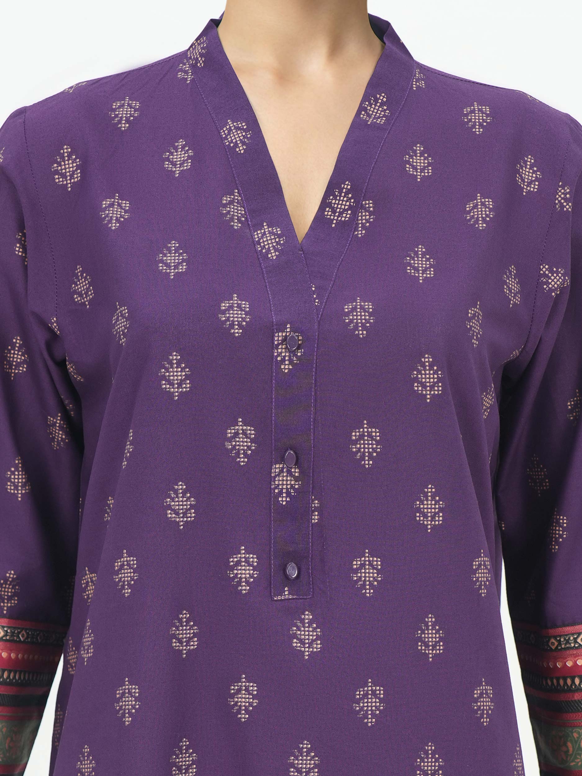 3 Piece Lawn Suit (Unstitched) - Image 4