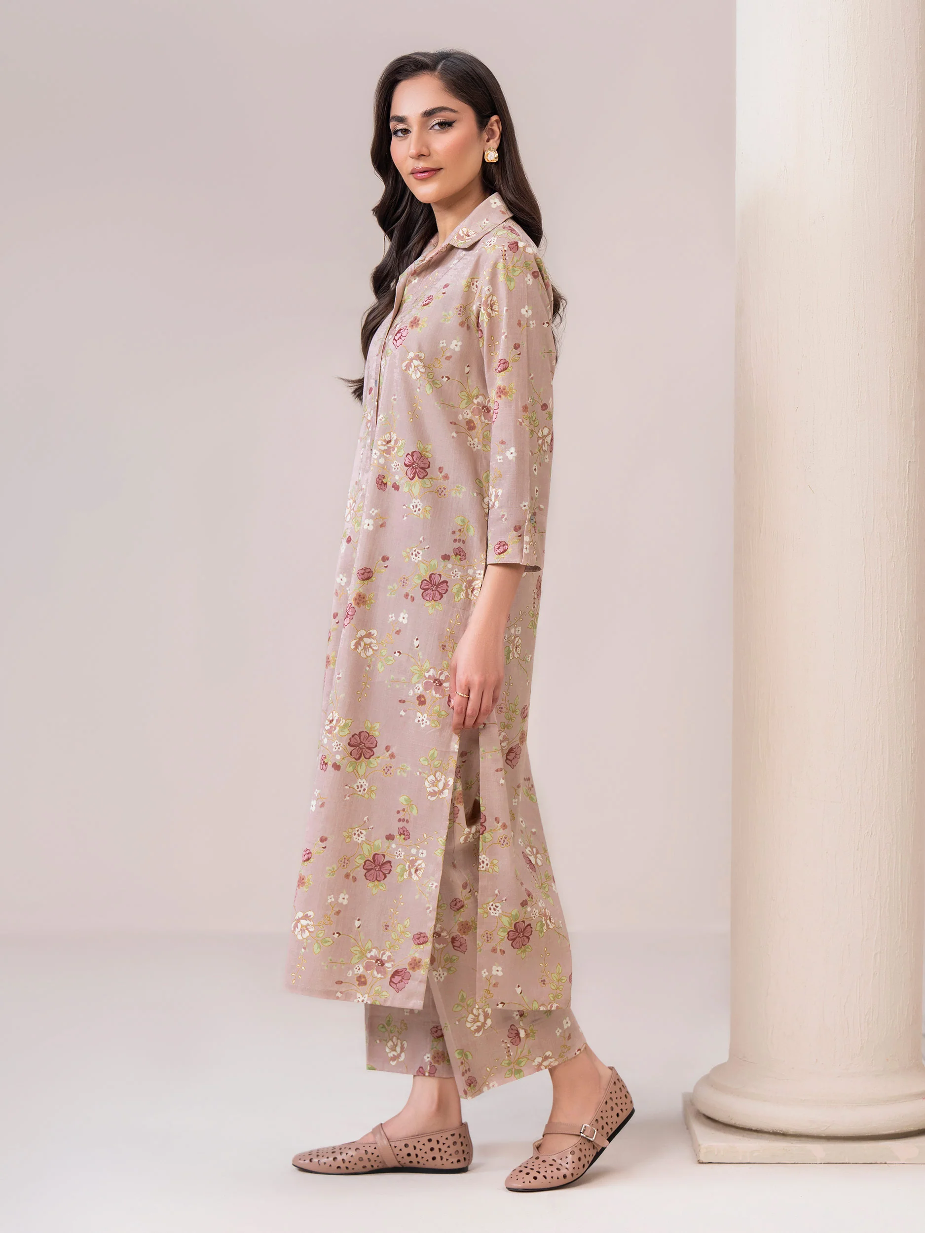 Khaddar Shirt(Unstitched) - Image 2