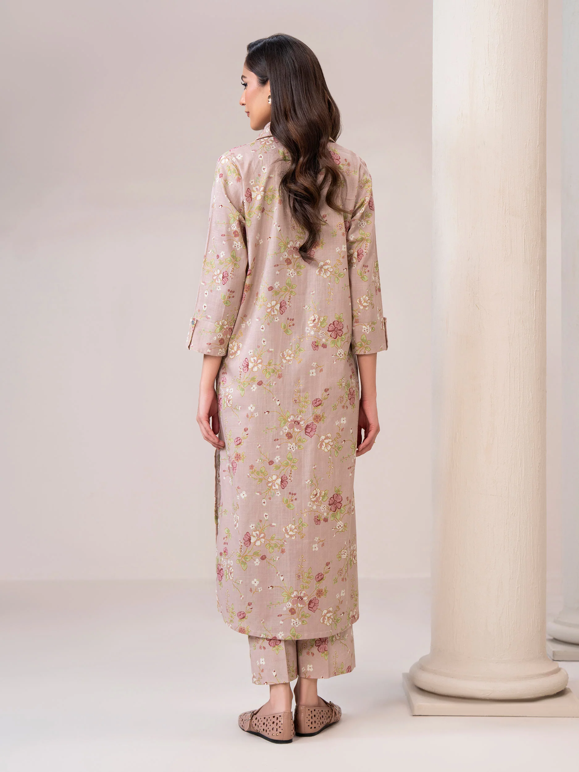 Khaddar Shirt(Unstitched) - Image 3