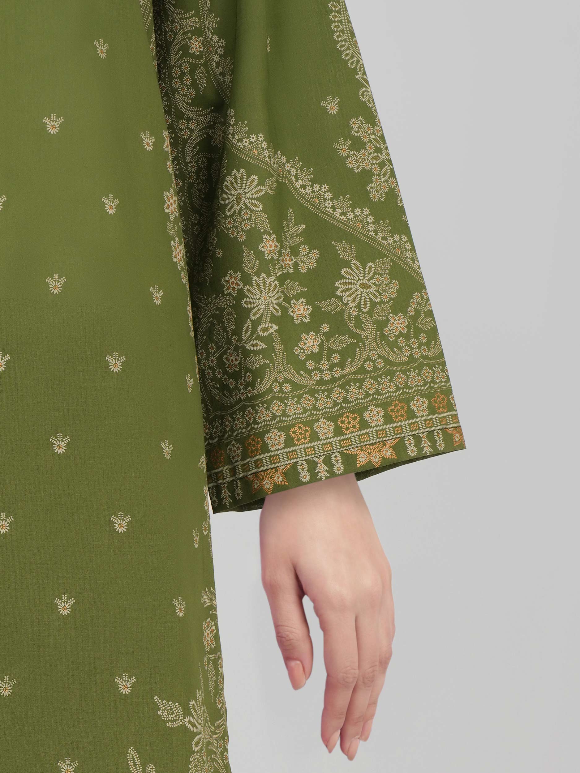 3 Piece Lawn Suit (Unstitched) - Image 5