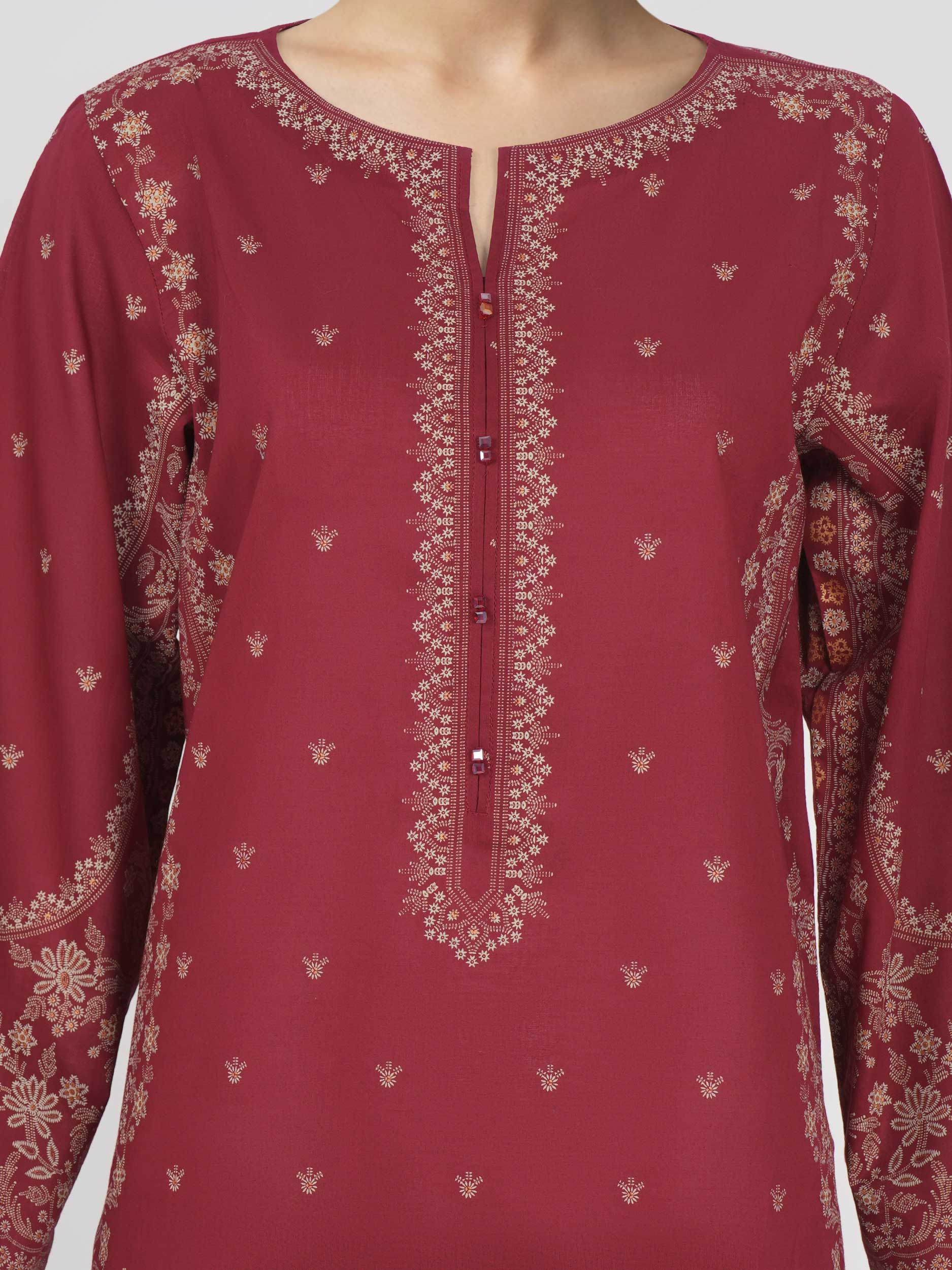 3 Piece Lawn Suit (Unstitched) - Image 4
