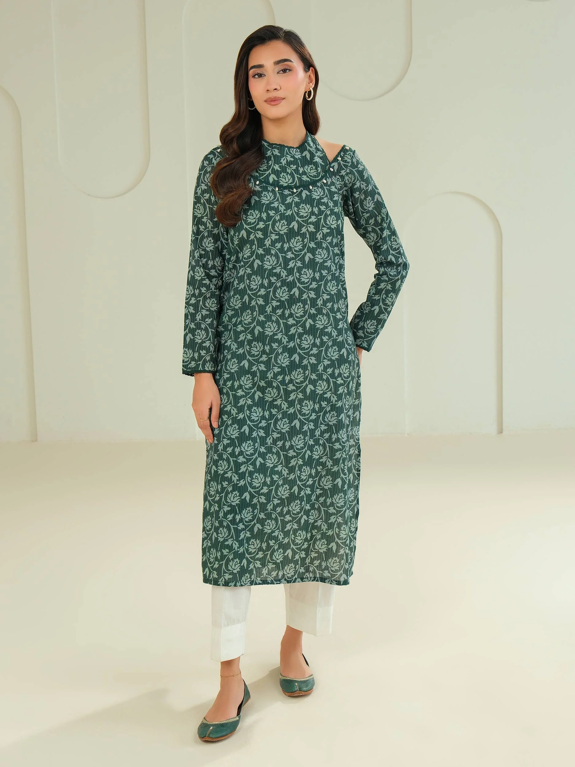 Khaddar Shirt-Printed (Unstitched) - Image 2