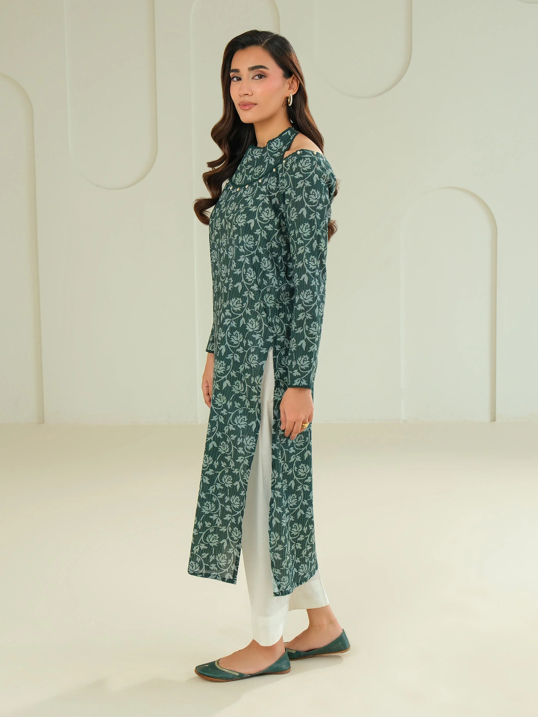 Khaddar Shirt-Printed (Unstitched) - Image 3